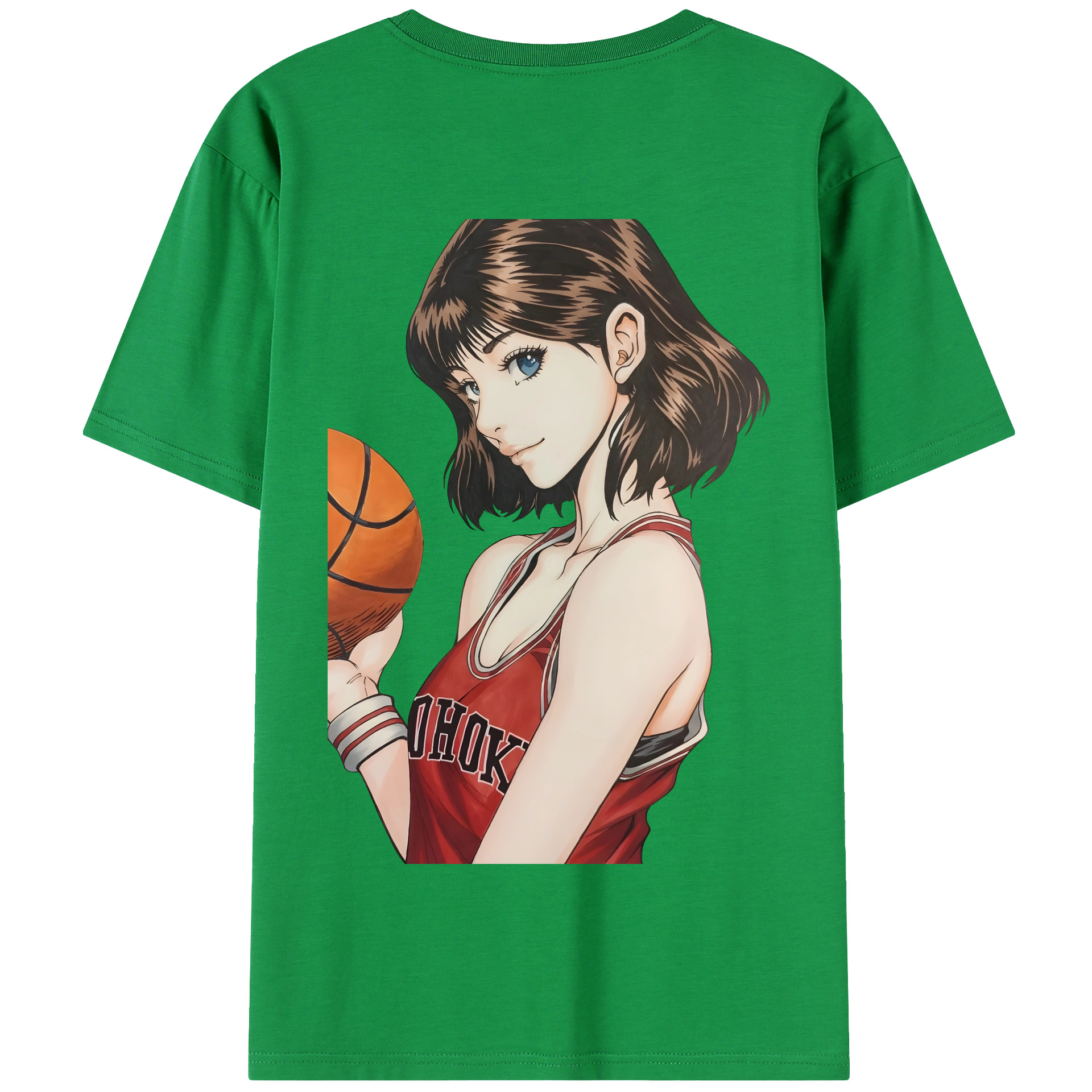 SLAM DUNK／スラムダンク 綿100％半袖Tシャツ（背面プリント）