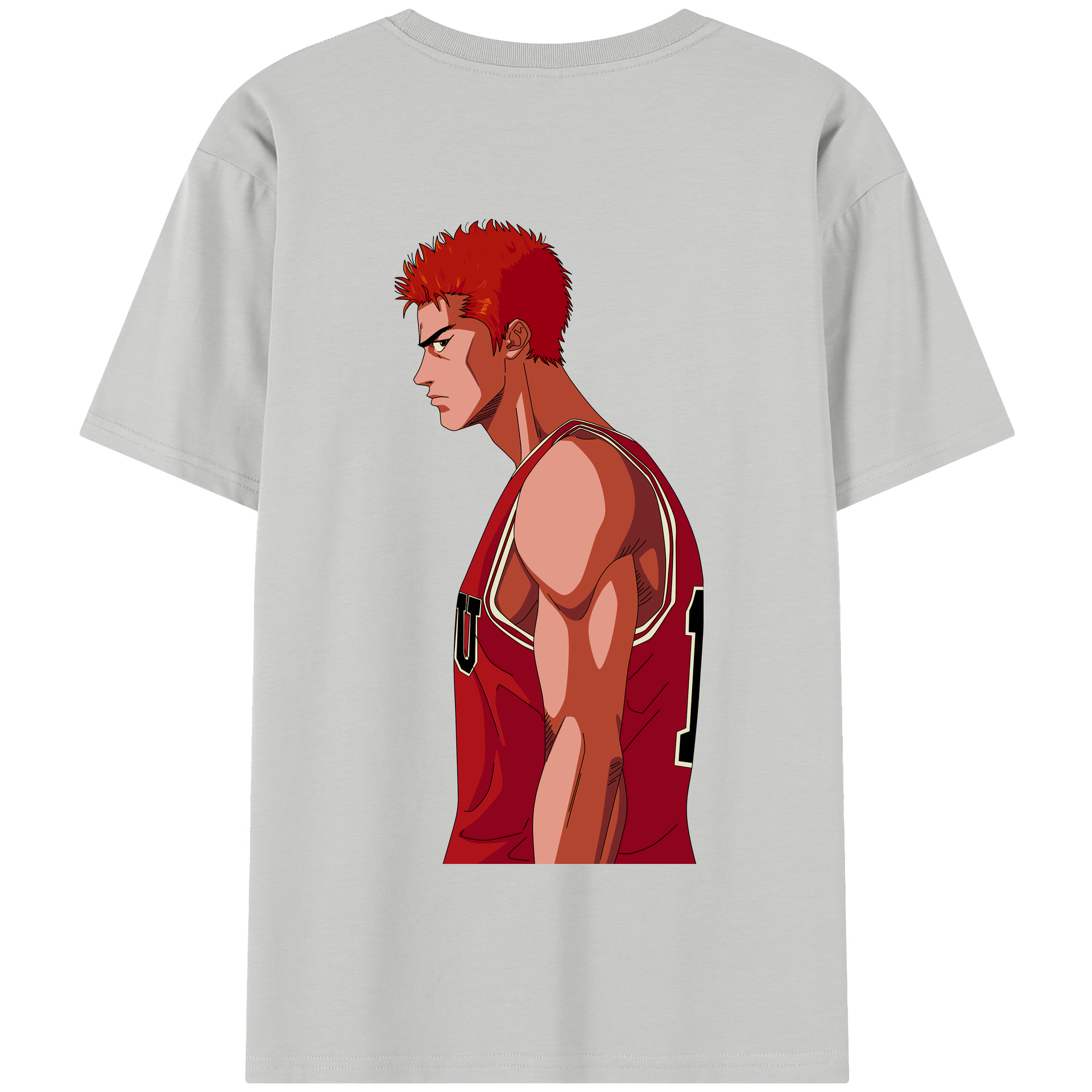 SLAM DUNK／スラムダンク 綿100％半袖Tシャツ（背面プリント）