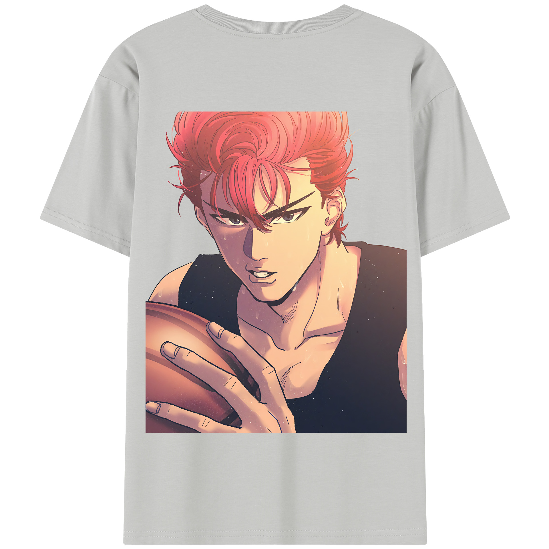 SLAM DUNK／スラムダンク 綿100％半袖Tシャツ（背面プリント）