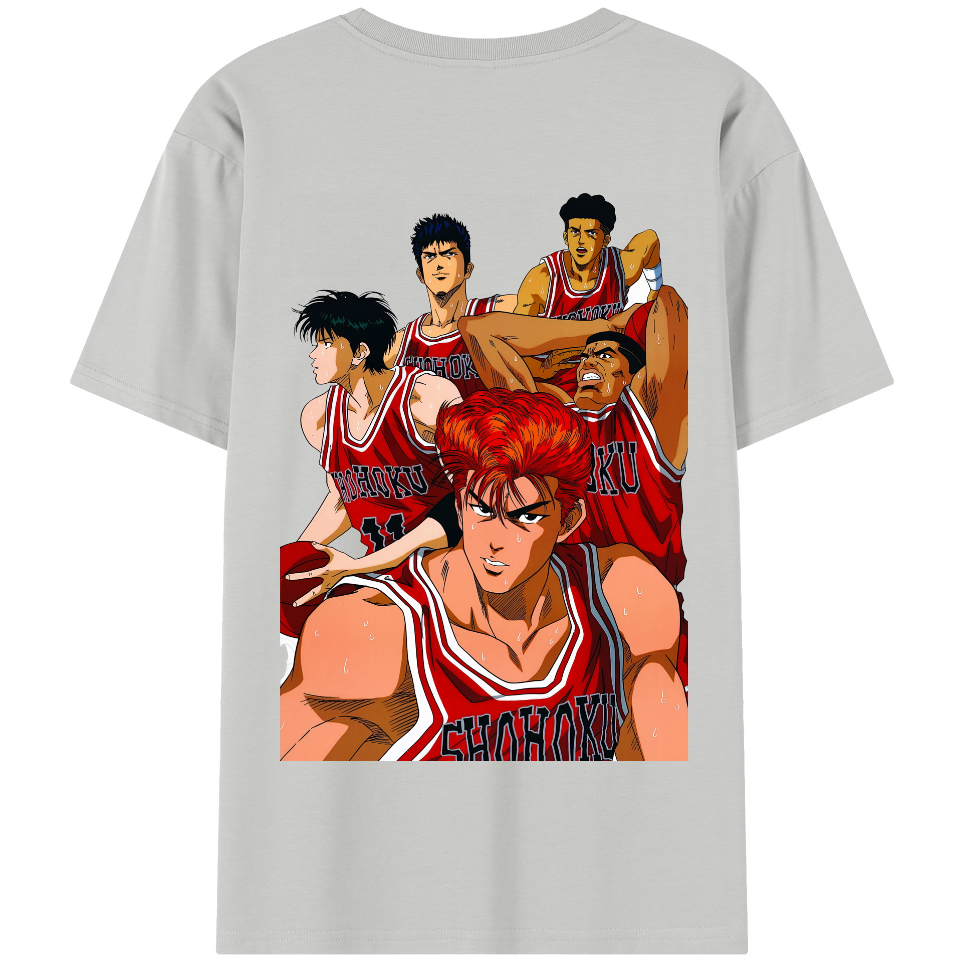（画像用） SLAM DUNK／スラムダンク 綿100％半袖Tシャツ（背面プリント）
