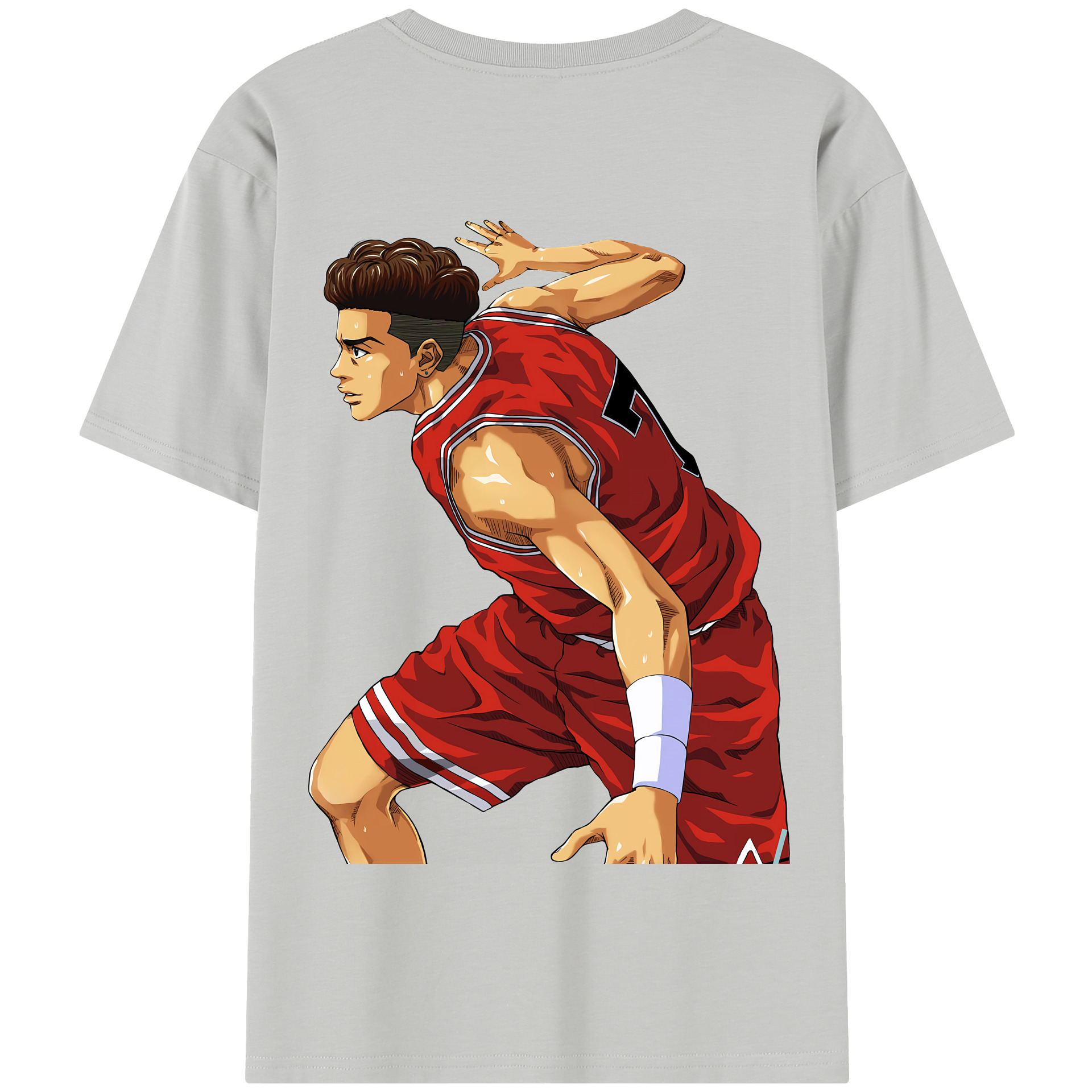 SLAM DUNK／スラムダンク 綿100％半袖Tシャツ（背面プリント）
