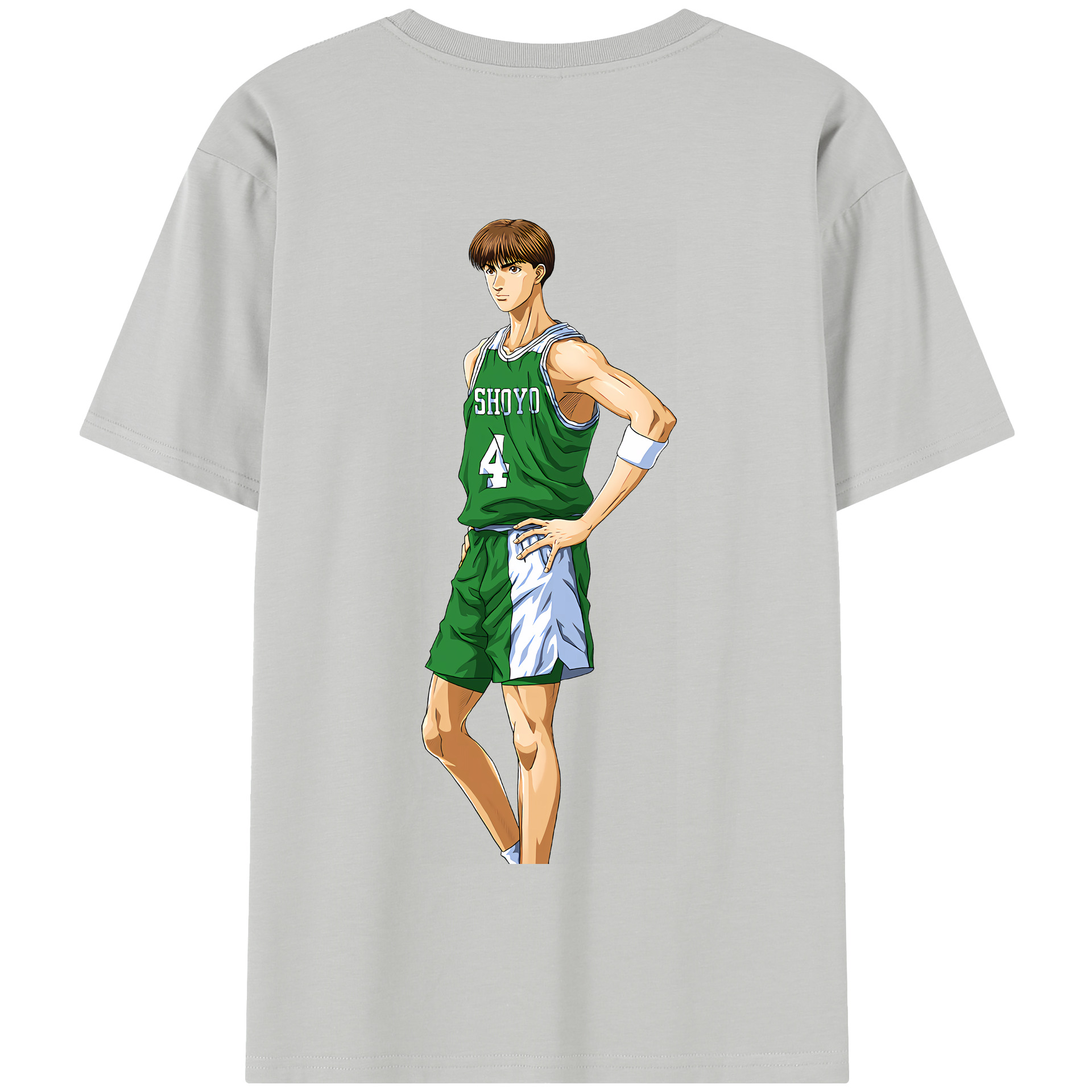 SLAM DUNK／スラムダンク 綿100％半袖Tシャツ（背面プリント）