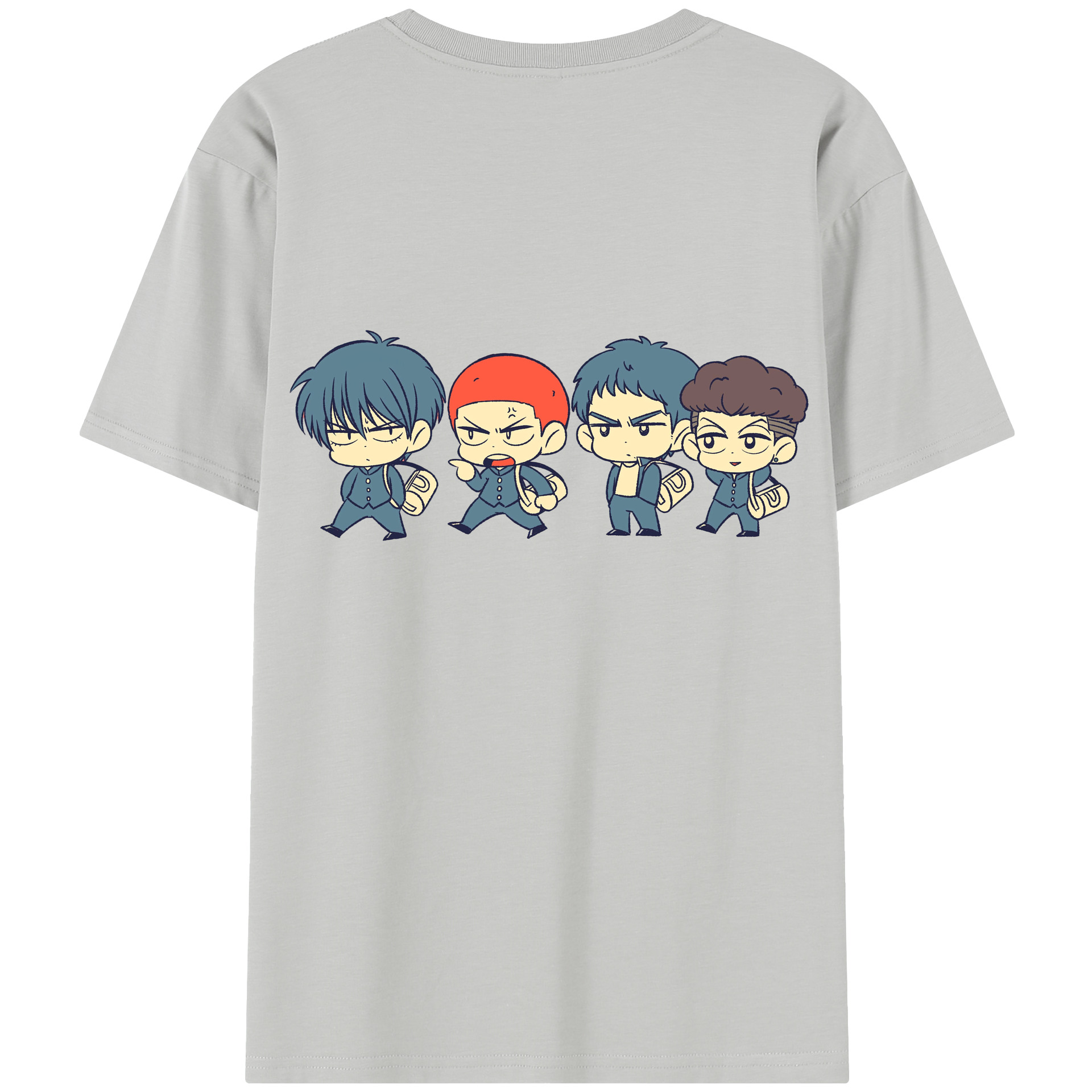 （画像用） SLAM DUNK／スラムダンク 綿100％半袖Tシャツ（背面プリント）