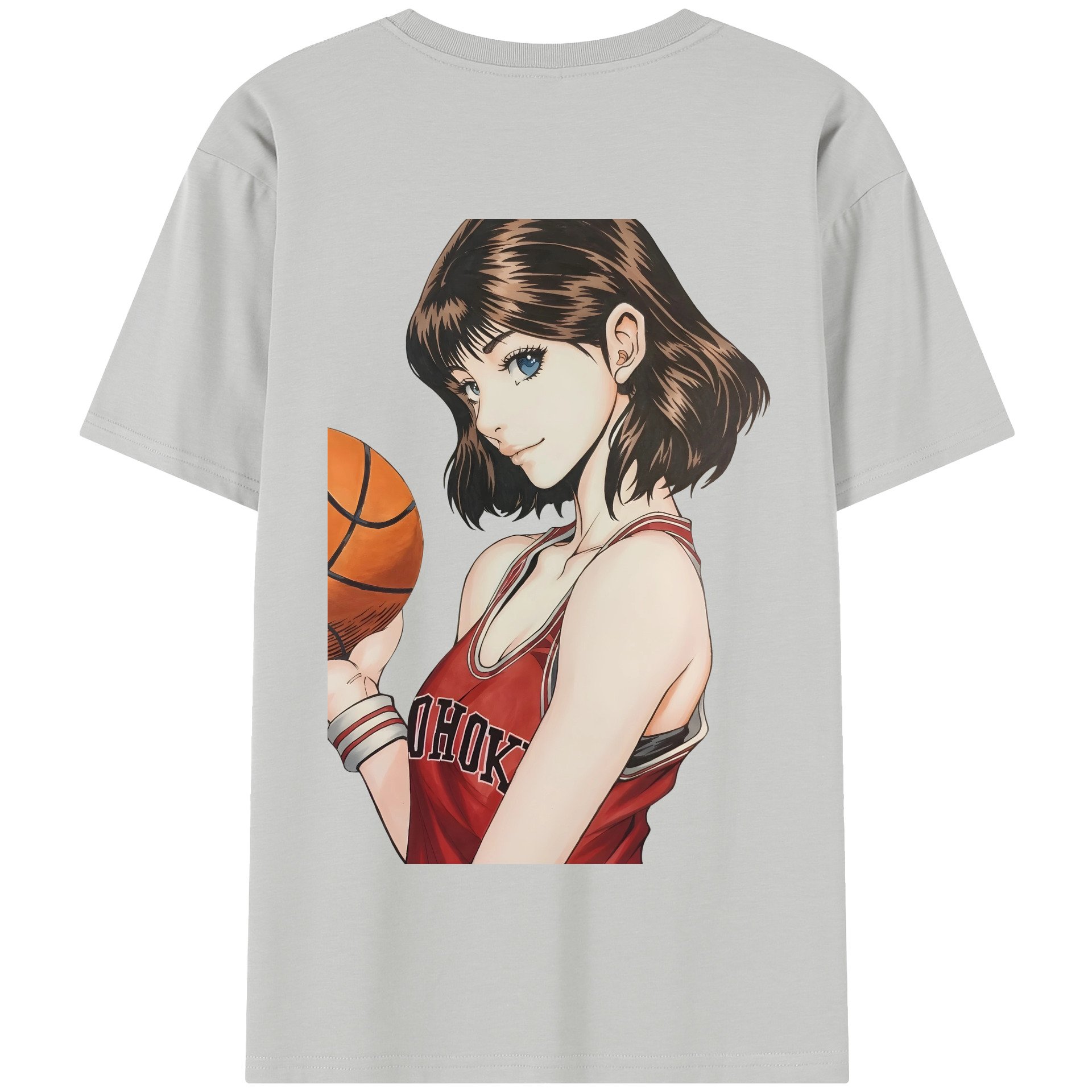 SLAM DUNK／スラムダンク 綿100％半袖Tシャツ（背面プリント）