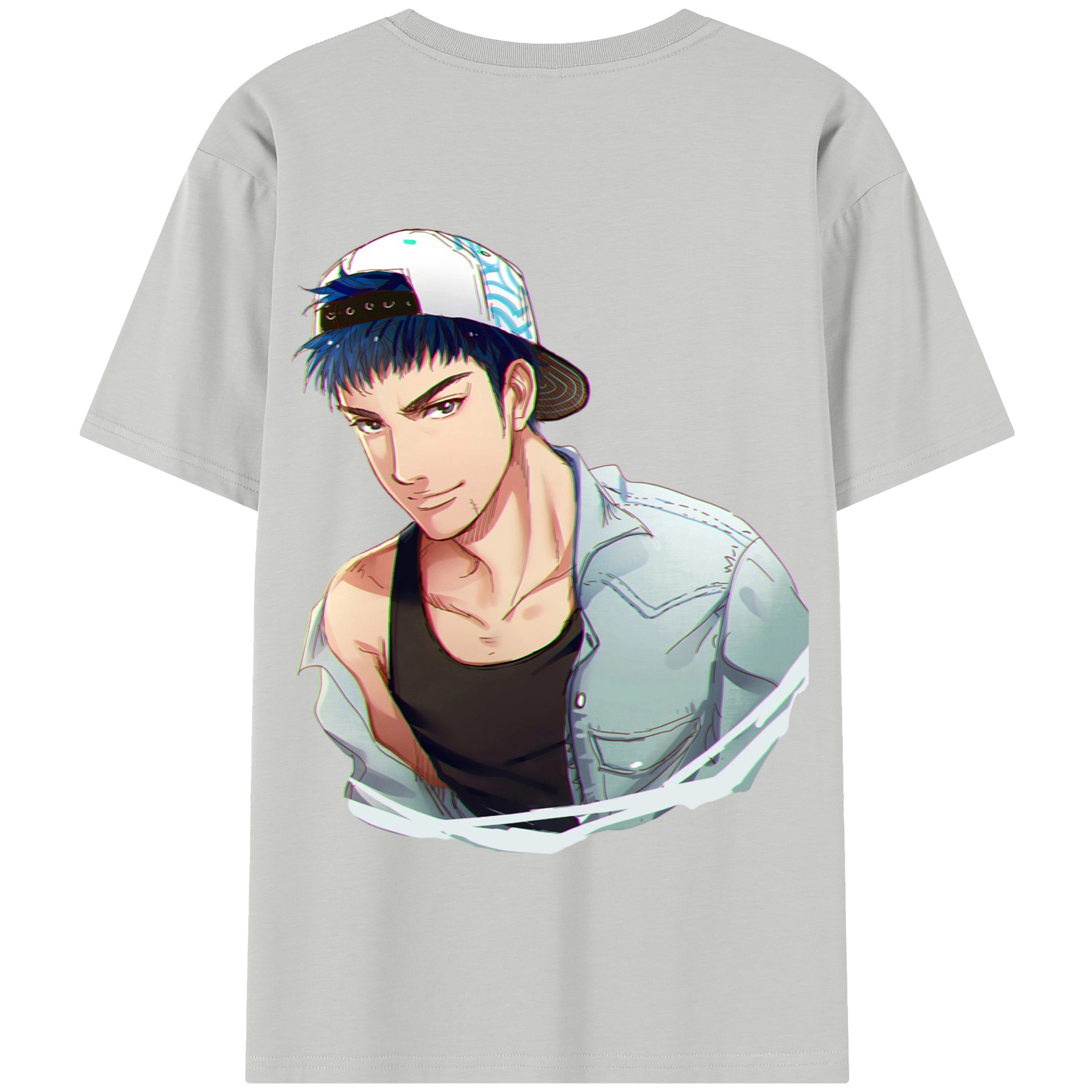 （画像用） SLAM DUNK／スラムダンク 綿100％半袖Tシャツ（背面プリント）