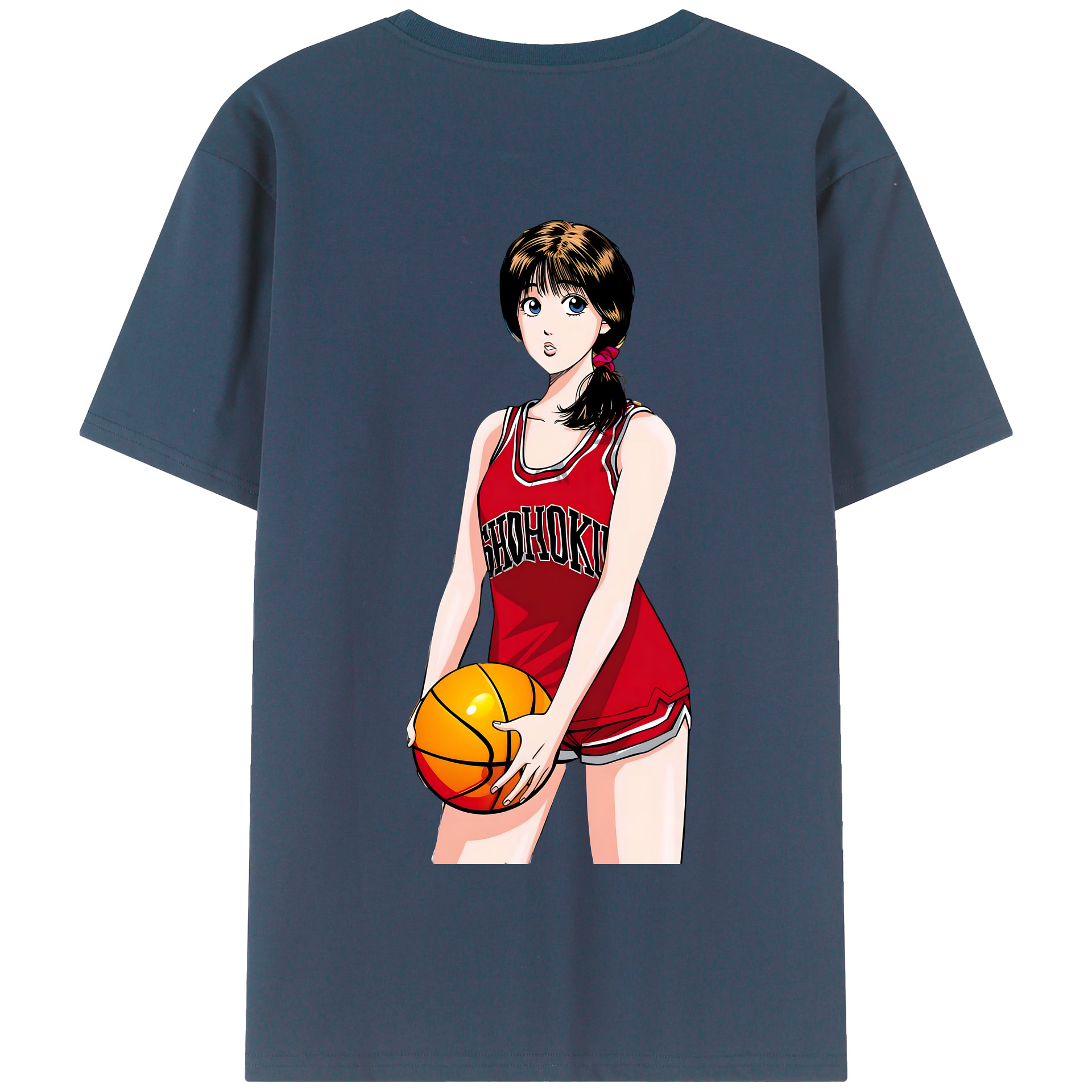 （画像用） SLAM DUNK／スラムダンク 綿100％半袖Tシャツ（背面プリント）