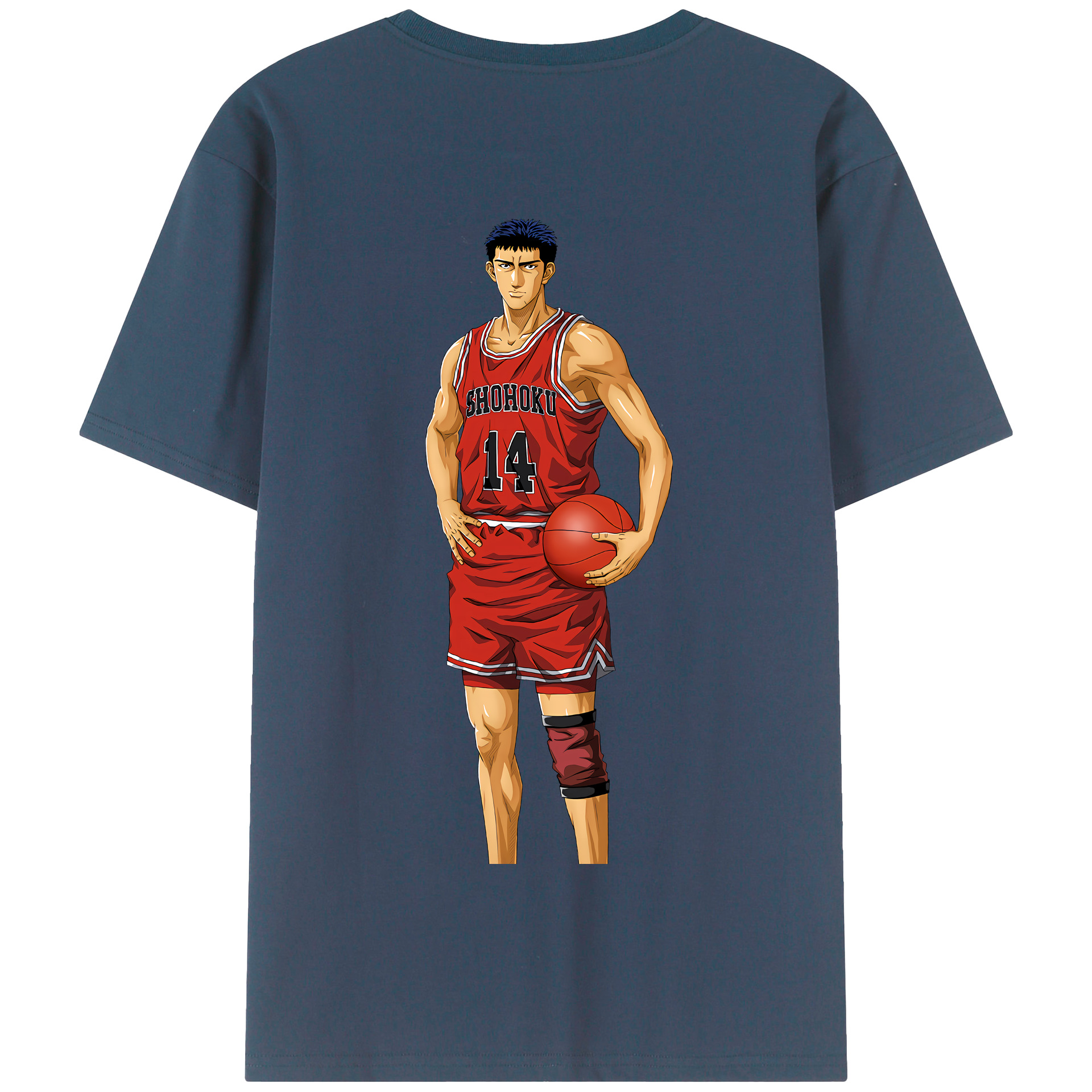SLAM DUNK／スラムダンク 綿100％半袖Tシャツ（背面プリント）