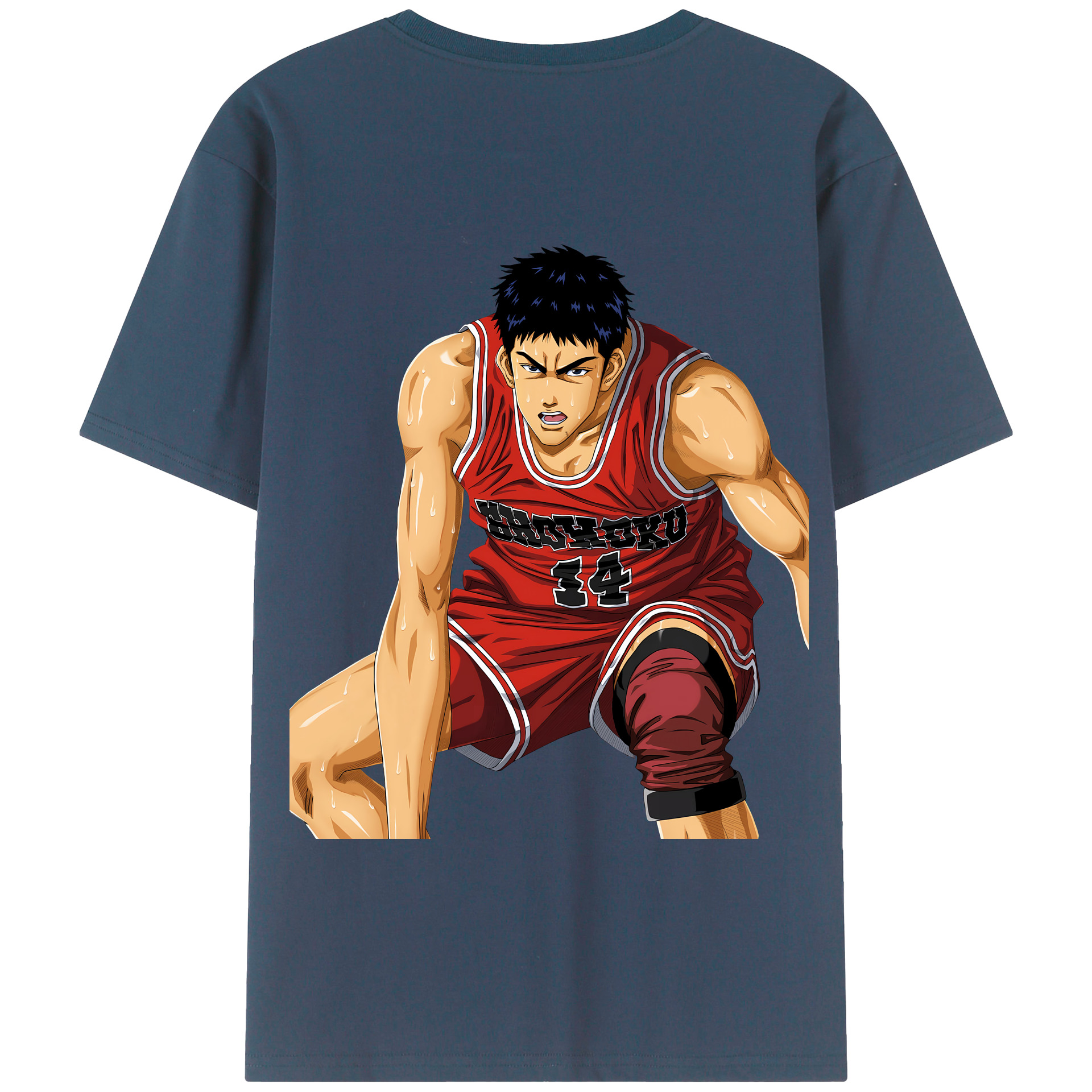 （画像用） SLAM DUNK／スラムダンク 綿100％半袖Tシャツ（背面プリント）