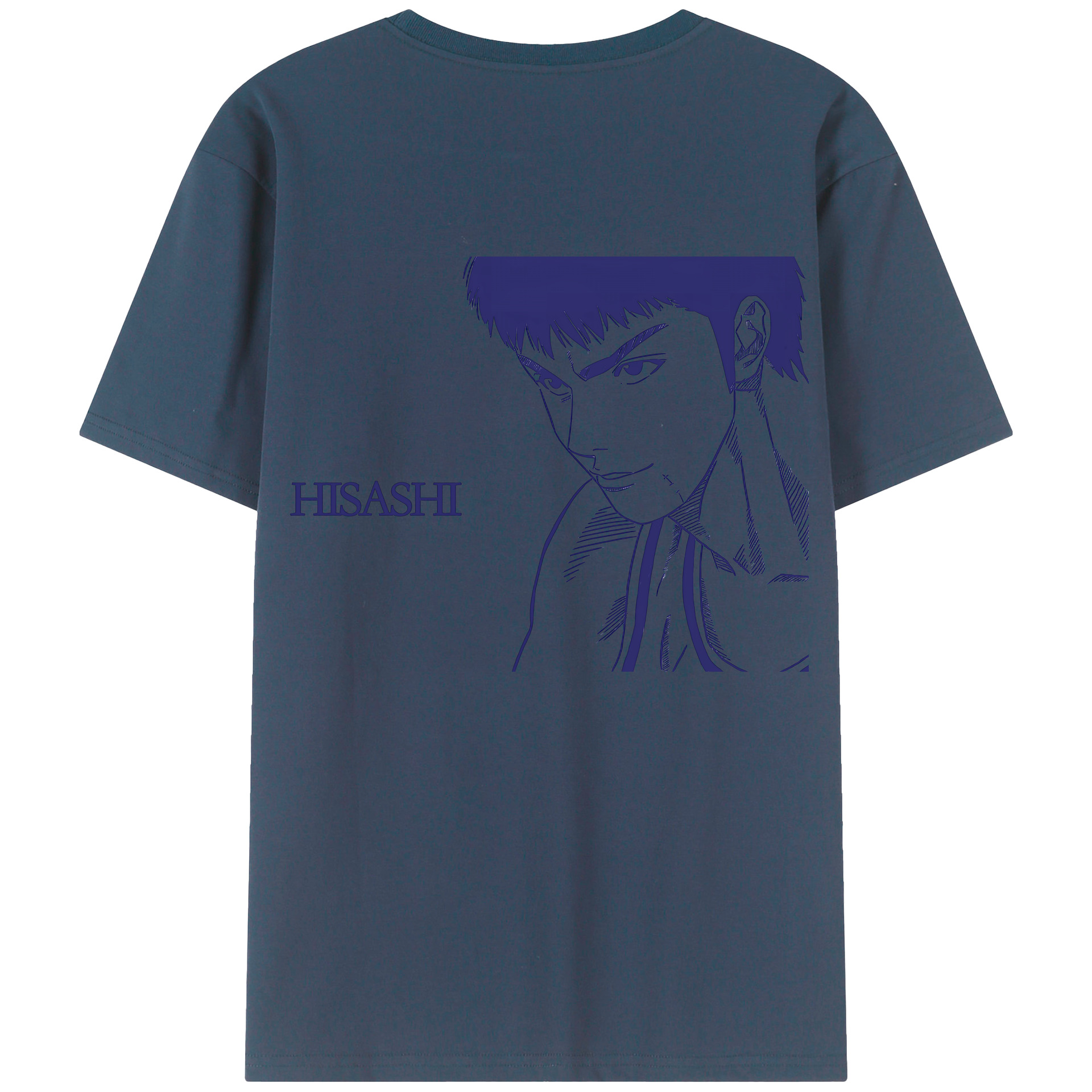 SLAM DUNK／スラムダンク 綿100％半袖Tシャツ（背面プリント）