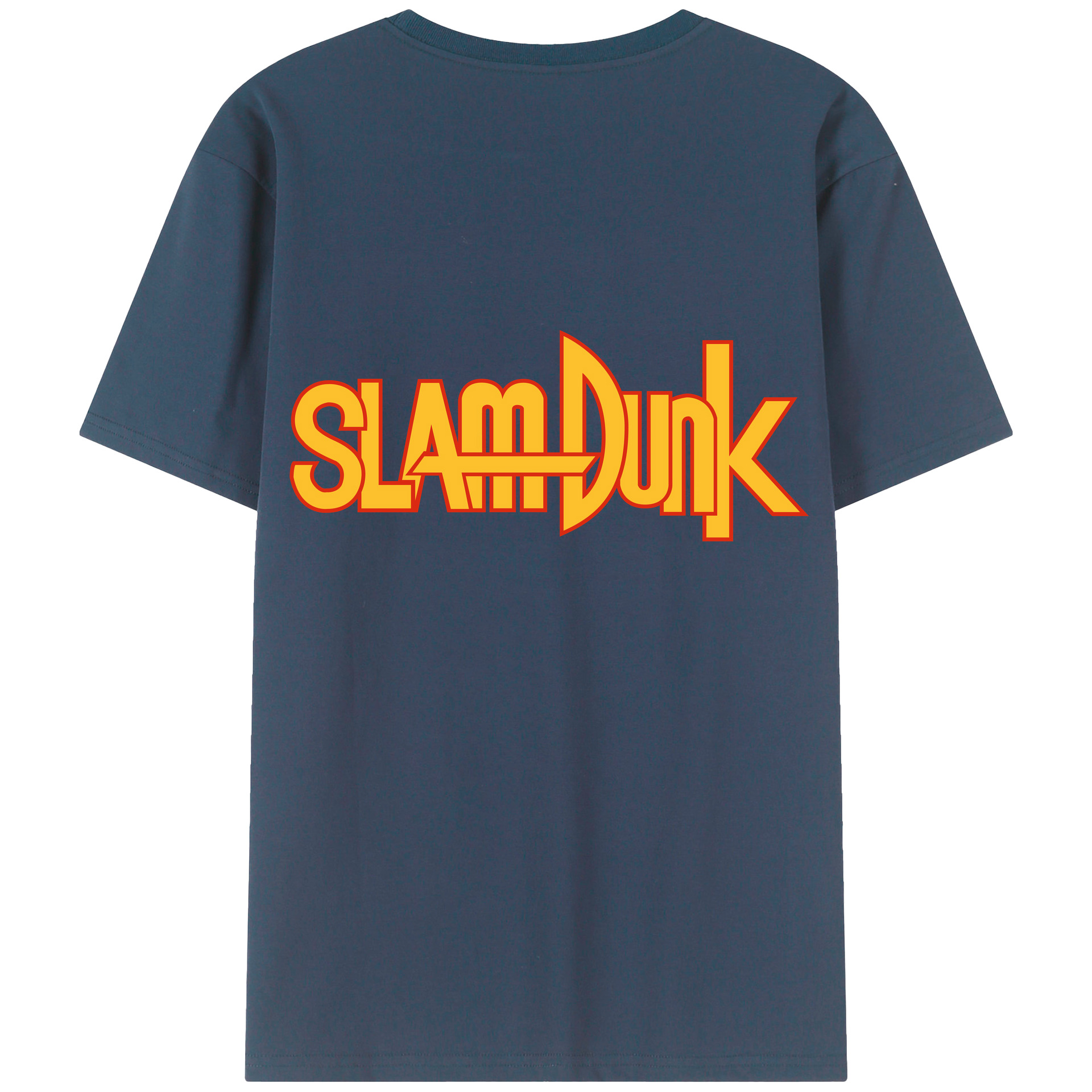 SLAM DUNK／スラムダンク 綿100％半袖Tシャツ（背面プリント）