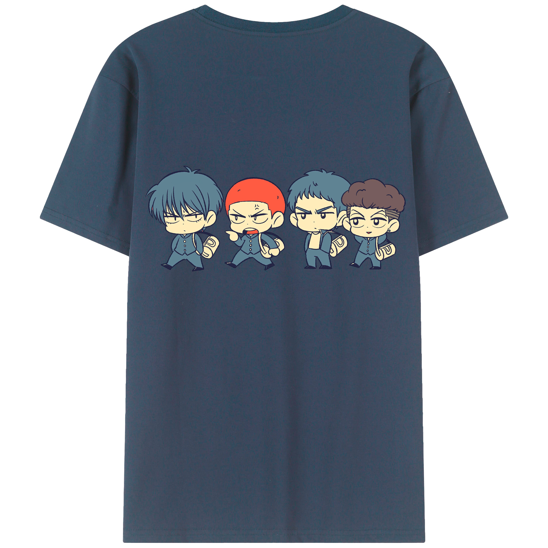 （画像用） SLAM DUNK／スラムダンク 綿100％半袖Tシャツ（背面プリント）