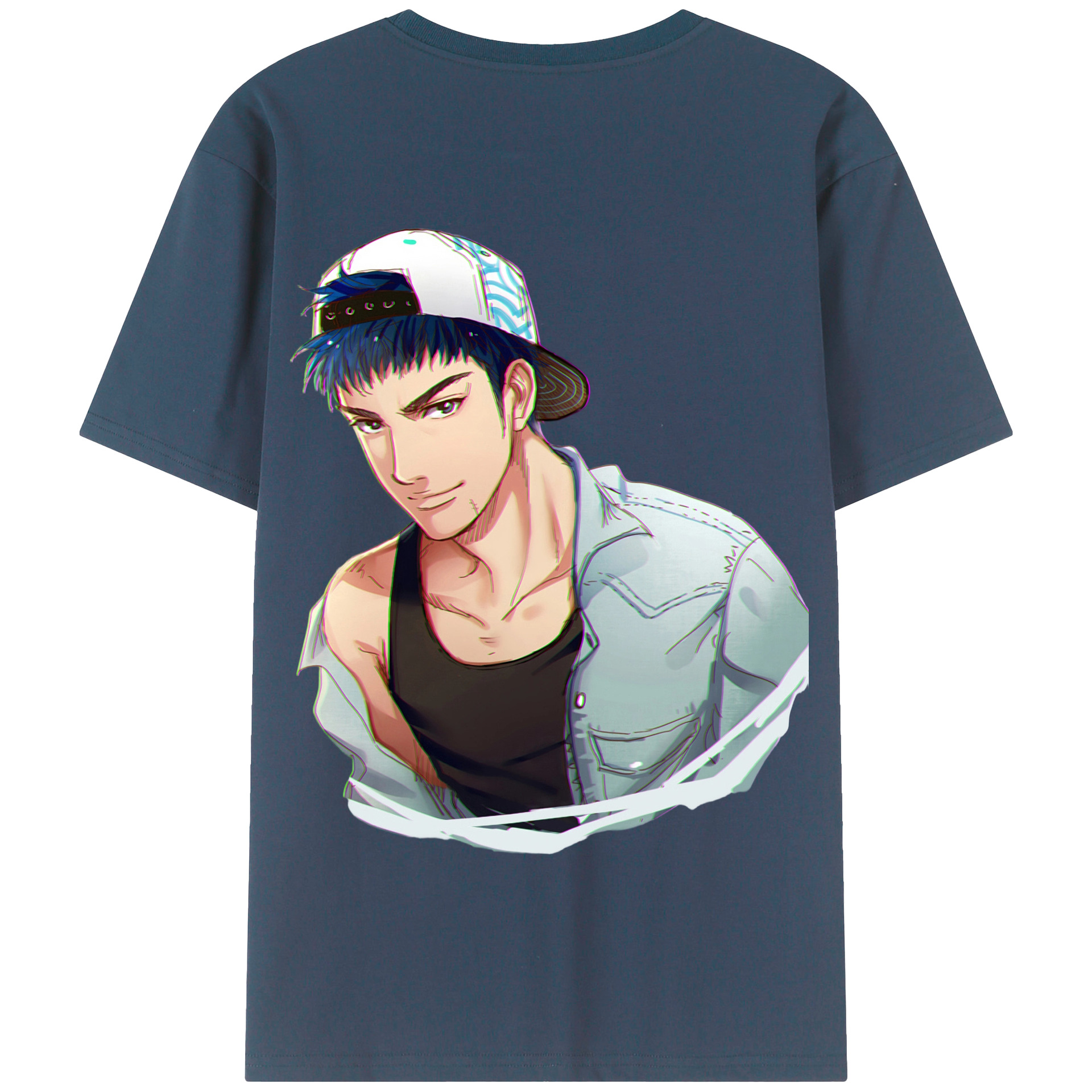 （画像用） SLAM DUNK／スラムダンク 綿100％半袖Tシャツ（背面プリント）