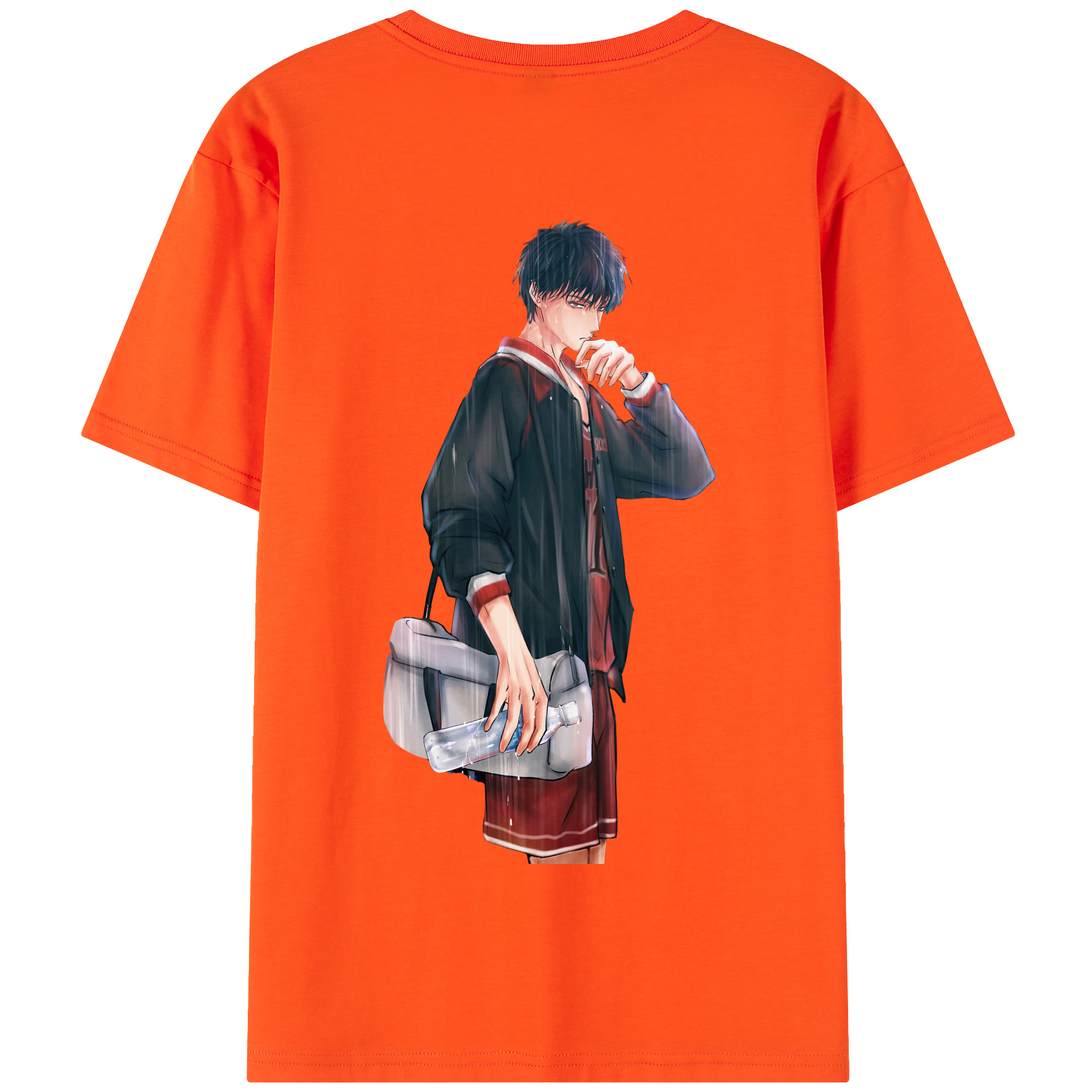 SLAM DUNK／スラムダンク 綿100％半袖Tシャツ（背面プリント）