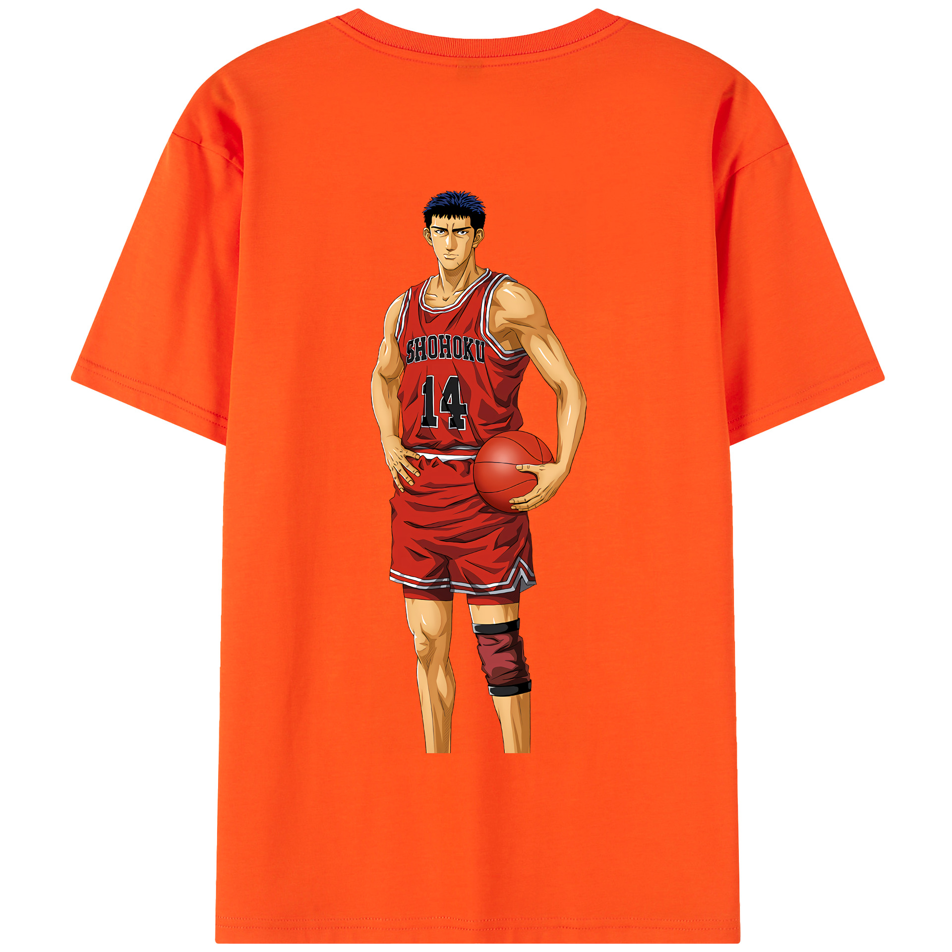 SLAM DUNK／スラムダンク 綿100％半袖Tシャツ（背面プリント）