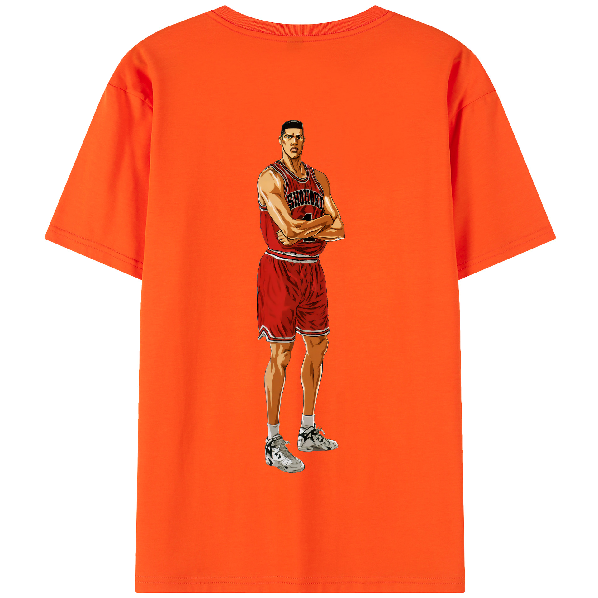 （画像用） SLAM DUNK／スラムダンク 綿100％半袖Tシャツ（背面プリント）