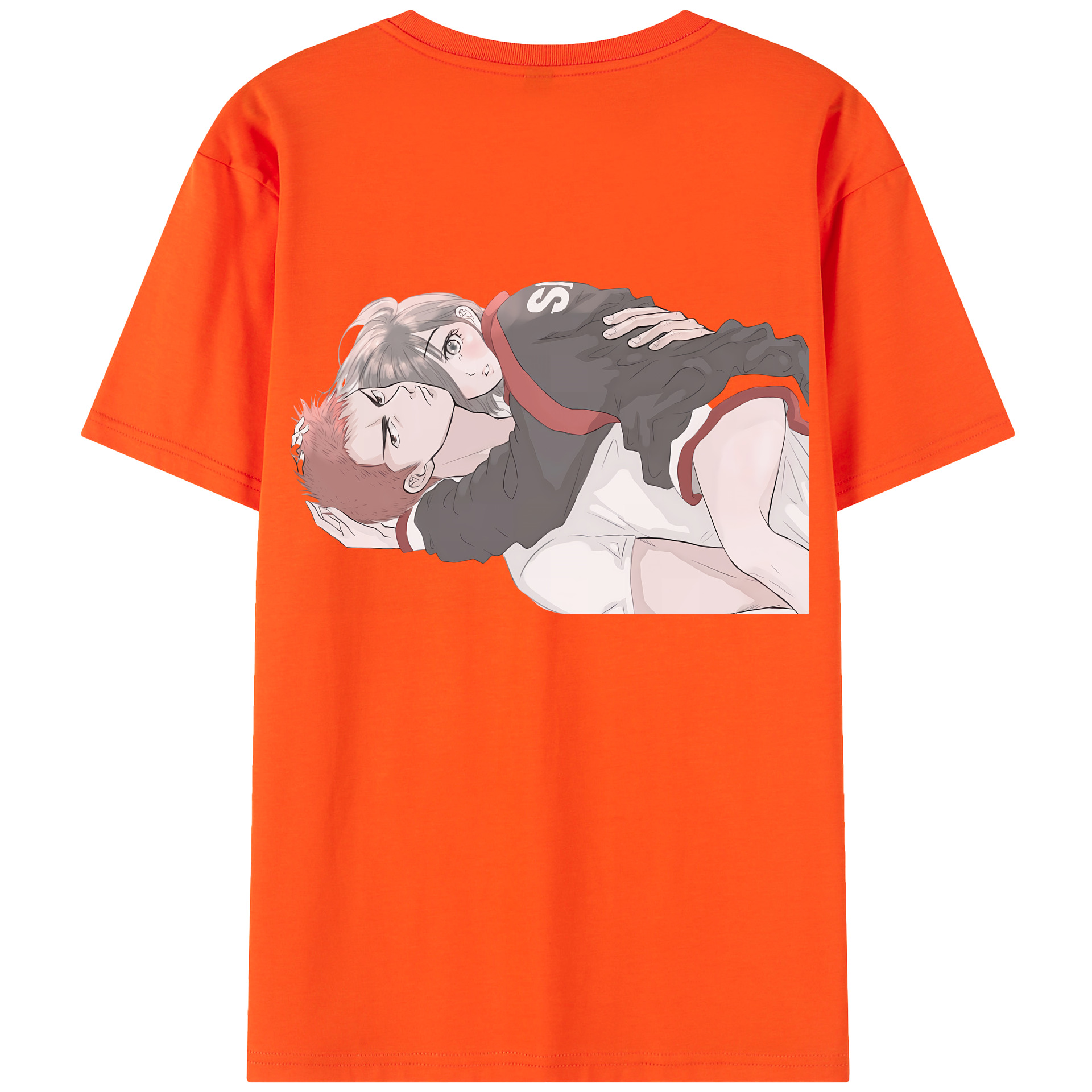 SLAM DUNK／スラムダンク 綿100％半袖Tシャツ（背面プリント）