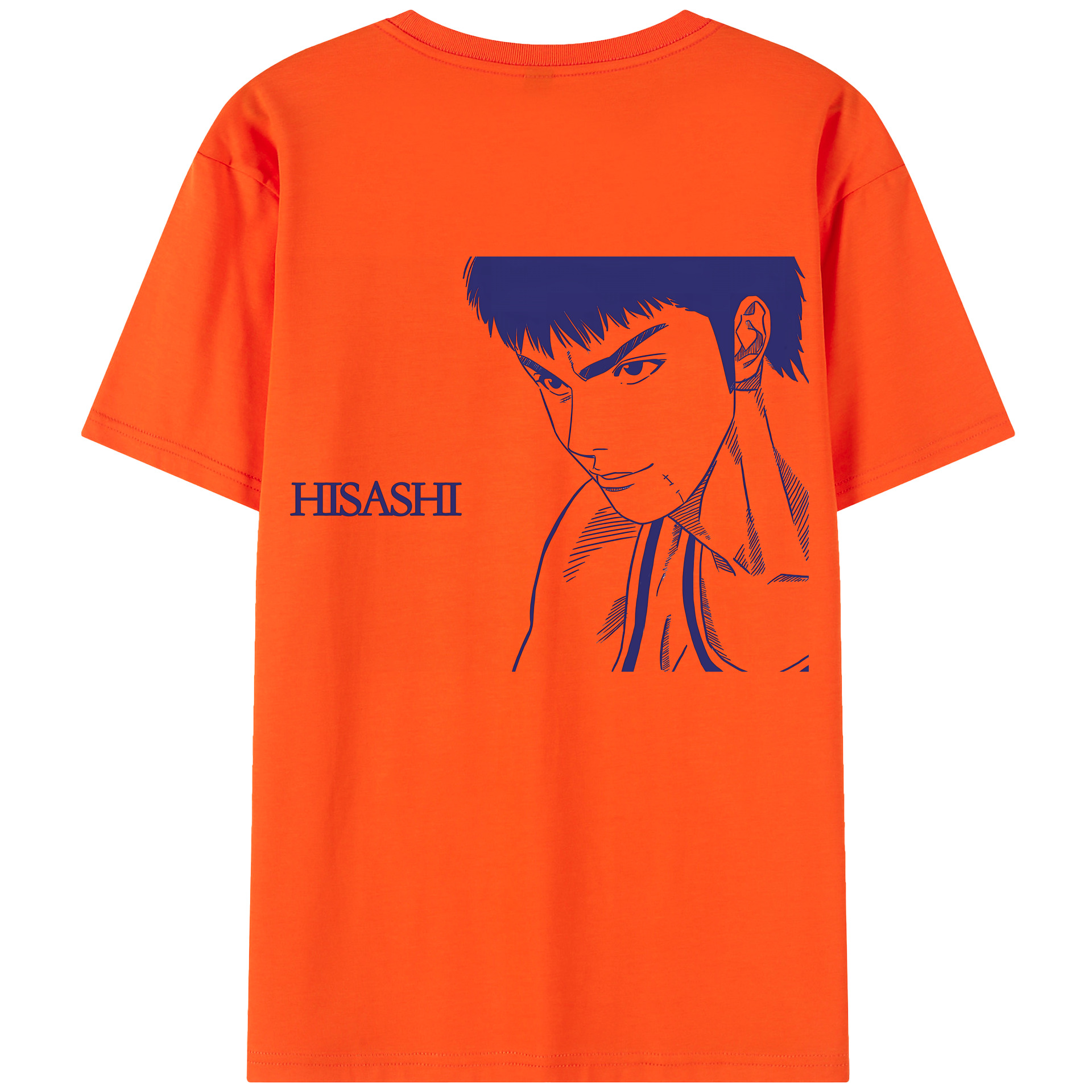 SLAM DUNK／スラムダンク 綿100％半袖Tシャツ（背面プリント）