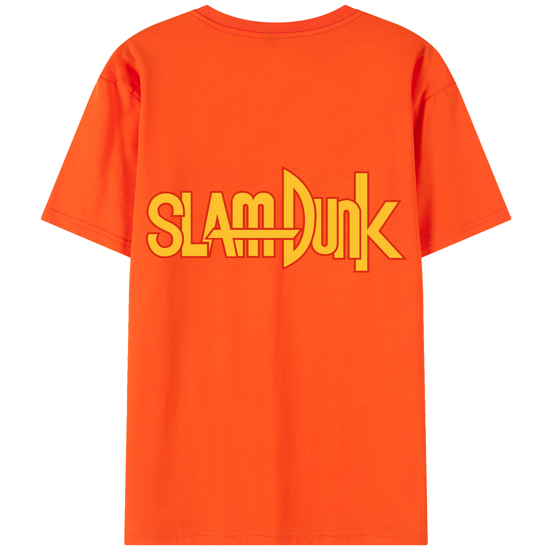 SLAM DUNK／スラムダンク 綿100％半袖Tシャツ（背面プリント）