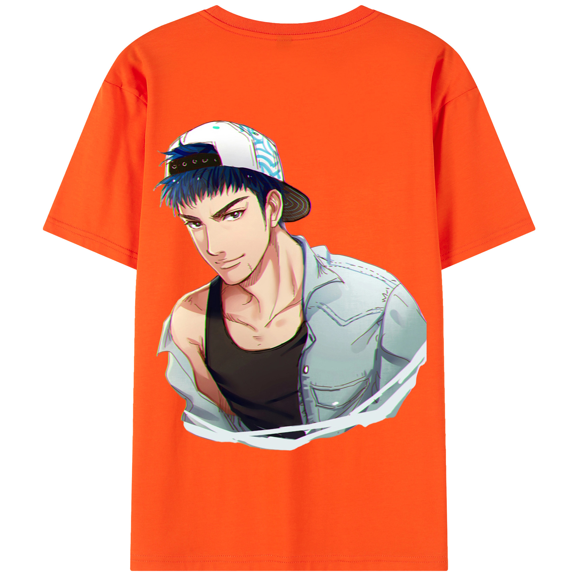 （画像用） SLAM DUNK／スラムダンク 綿100％半袖Tシャツ（背面プリント）