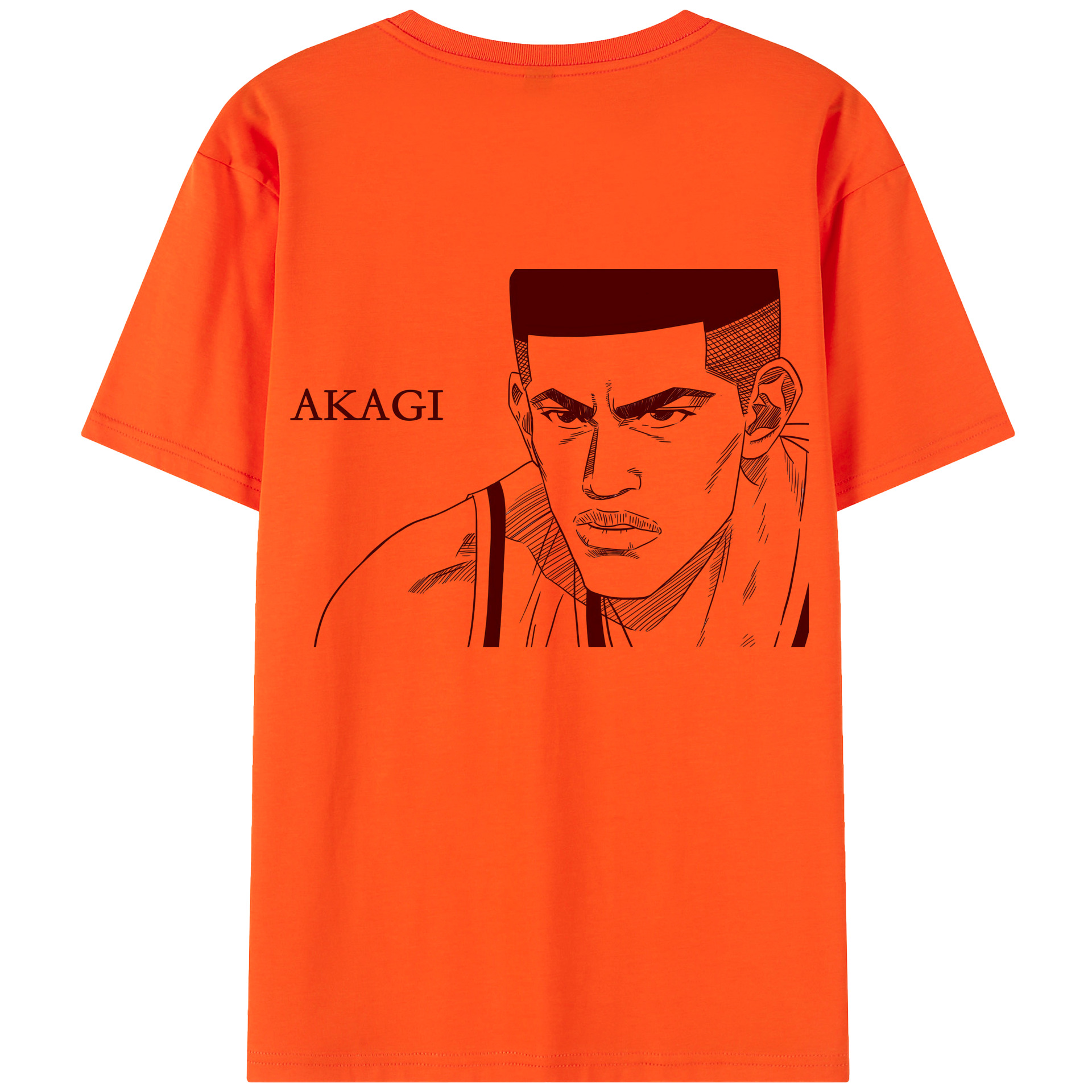 （画像用） SLAM DUNK／スラムダンク 綿100％半袖Tシャツ（背面プリント）