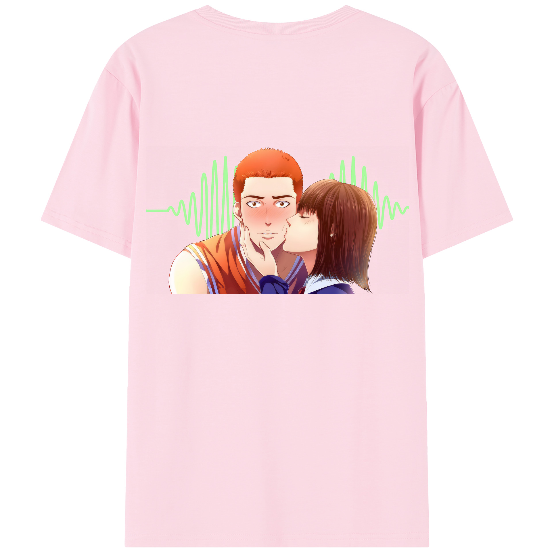 SLAM DUNK／スラムダンク 綿100％半袖Tシャツ（背面プリント）