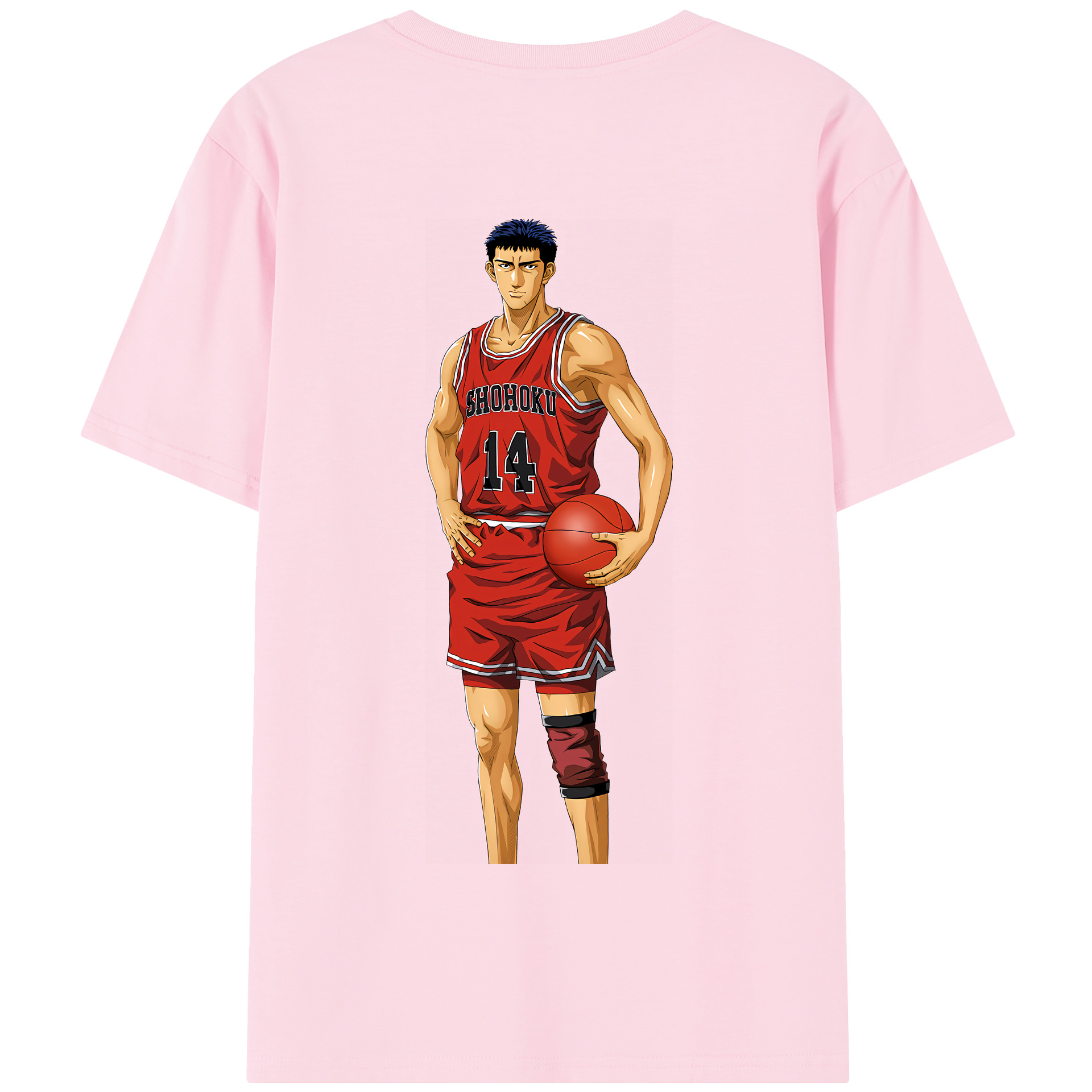 SLAM DUNK／スラムダンク 綿100％半袖Tシャツ（背面プリント）