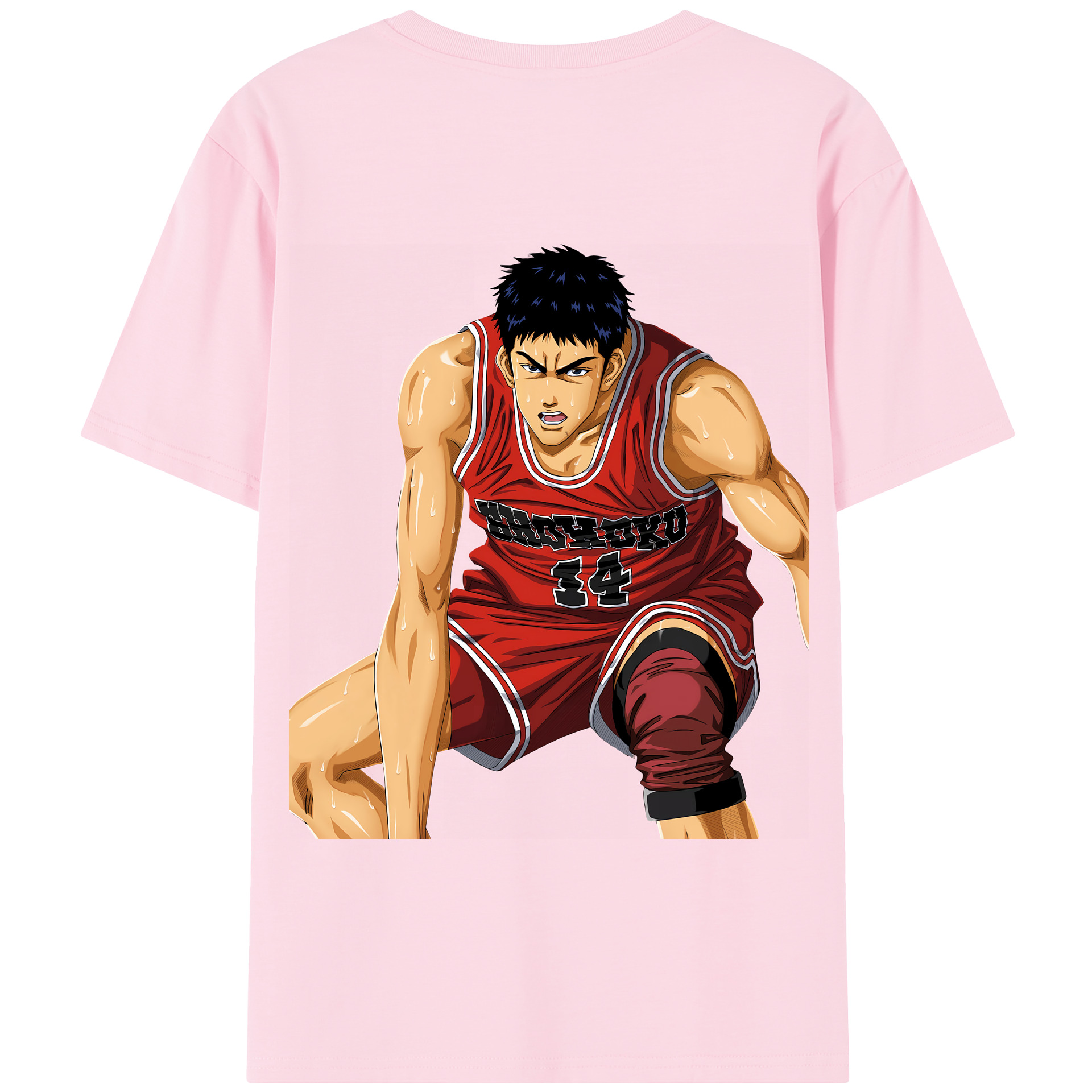 （画像用） SLAM DUNK／スラムダンク 綿100％半袖Tシャツ（背面プリント）