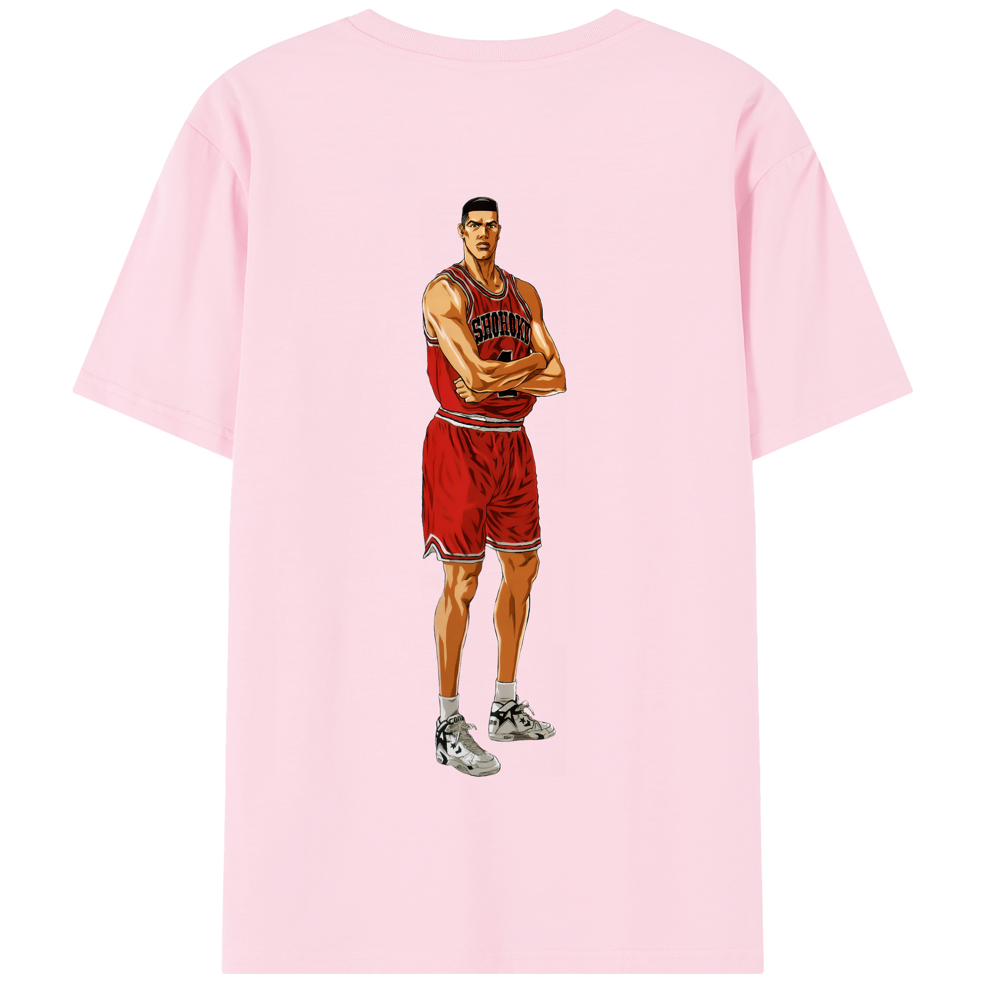 （画像用） SLAM DUNK／スラムダンク 綿100％半袖Tシャツ（背面プリント）