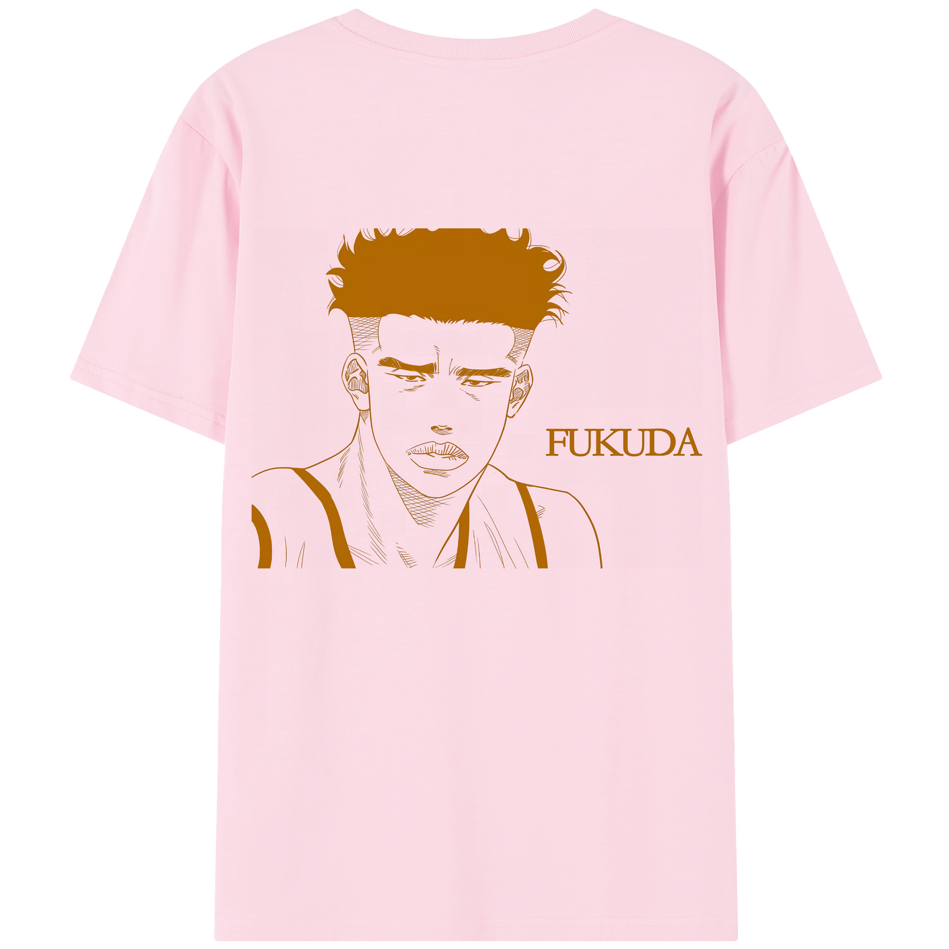 SLAM DUNK／スラムダンク 綿100％半袖Tシャツ（背面プリント）