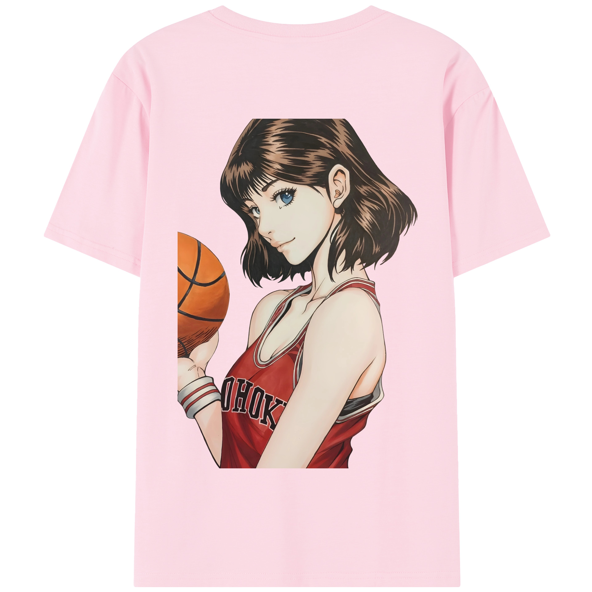 SLAM DUNK／スラムダンク 綿100％半袖Tシャツ（背面プリント）