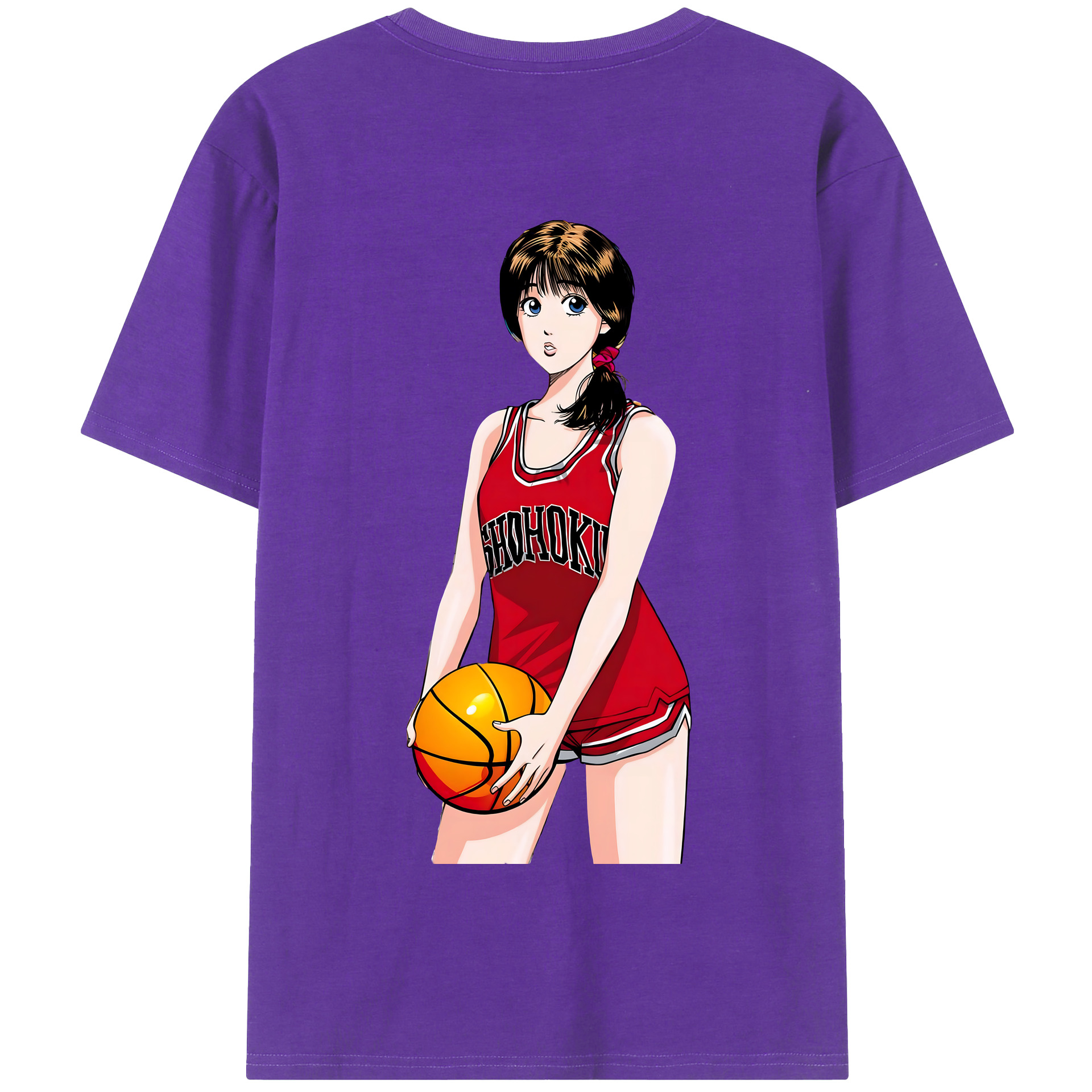 （画像用） SLAM DUNK／スラムダンク 綿100％半袖Tシャツ（背面プリント）