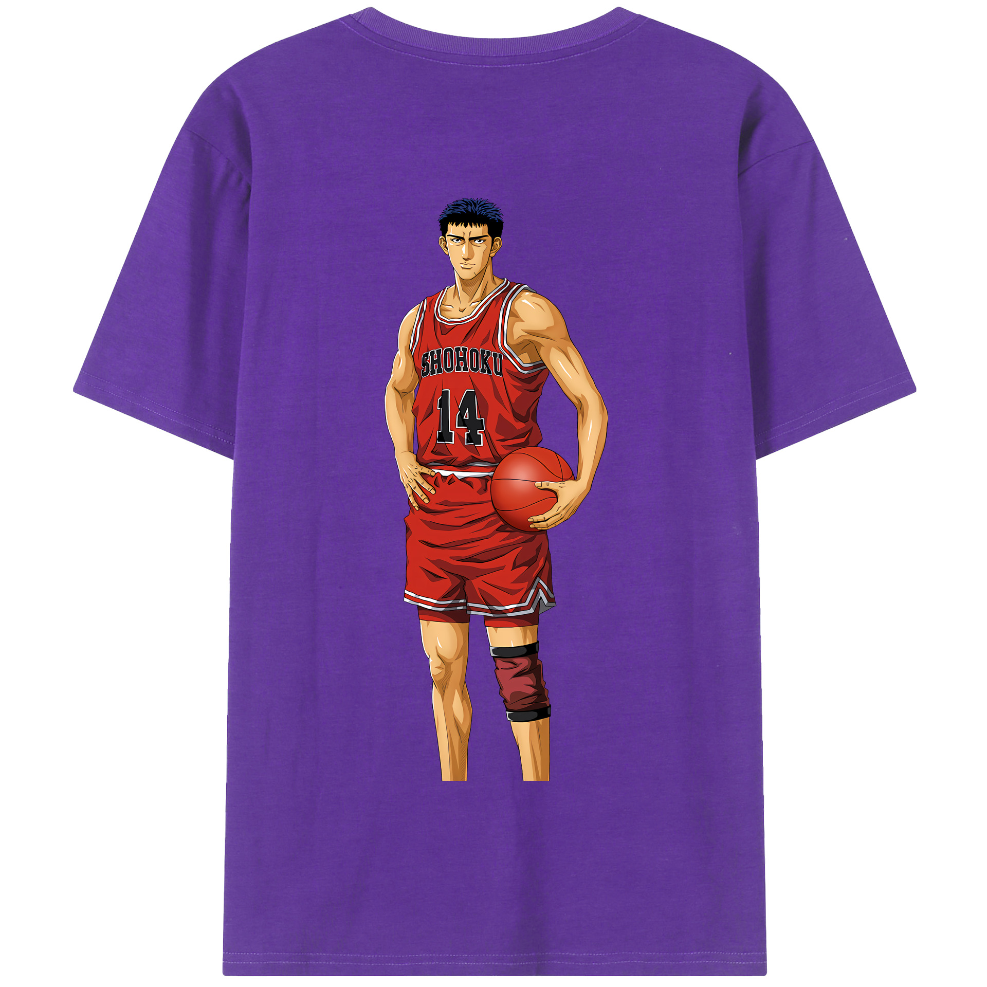 SLAM DUNK／スラムダンク 綿100％半袖Tシャツ（背面プリント）