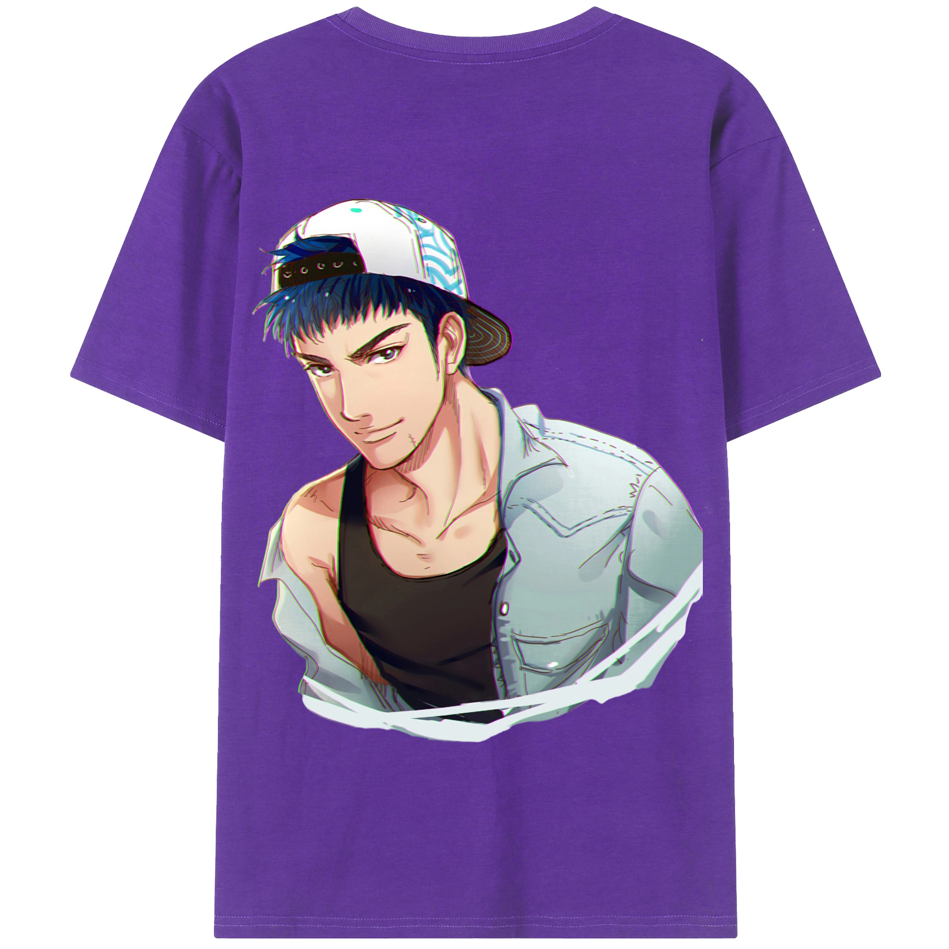 （画像用） SLAM DUNK／スラムダンク 綿100％半袖Tシャツ（背面プリント）