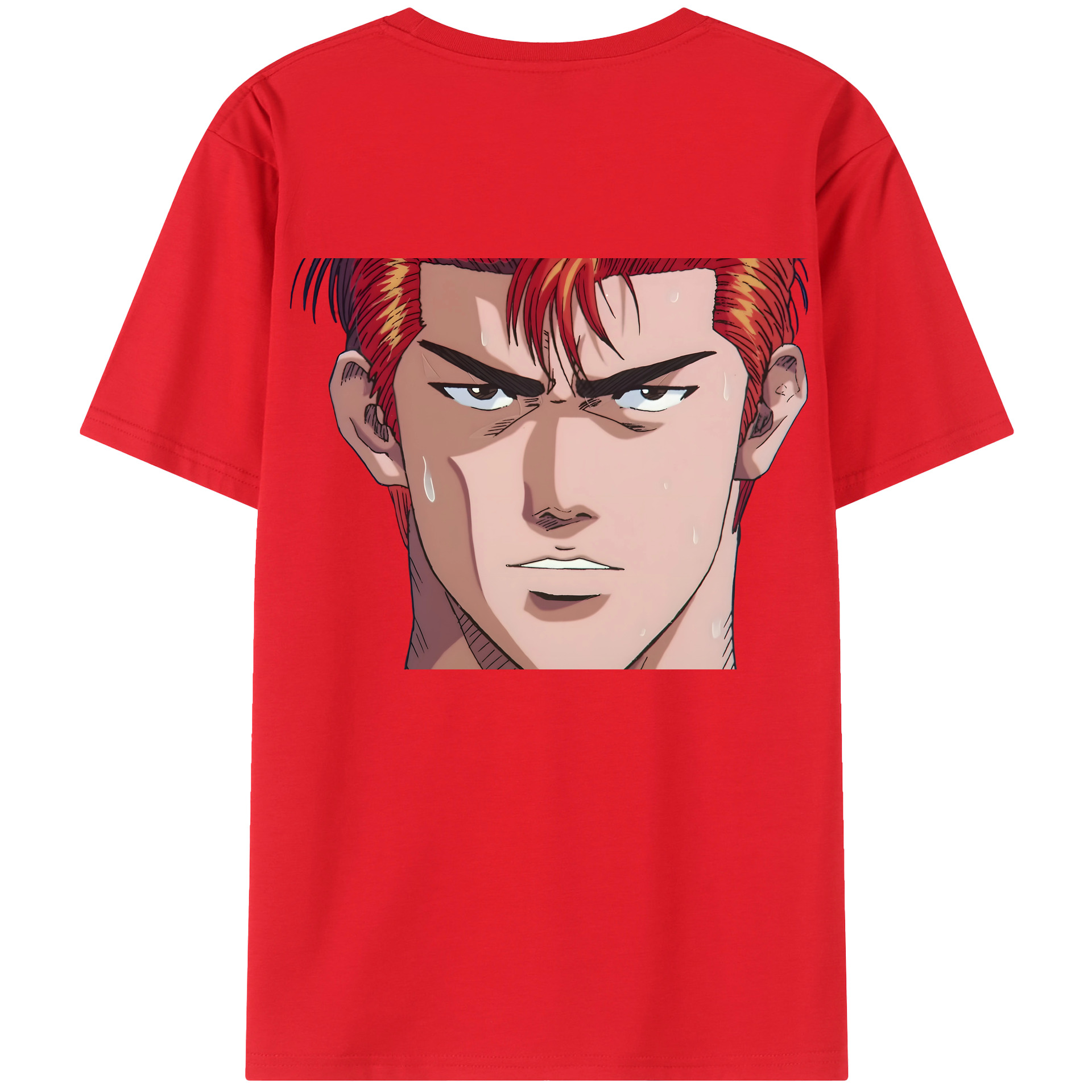 SLAM DUNK／スラムダンク 綿100％半袖Tシャツ（背面プリント）