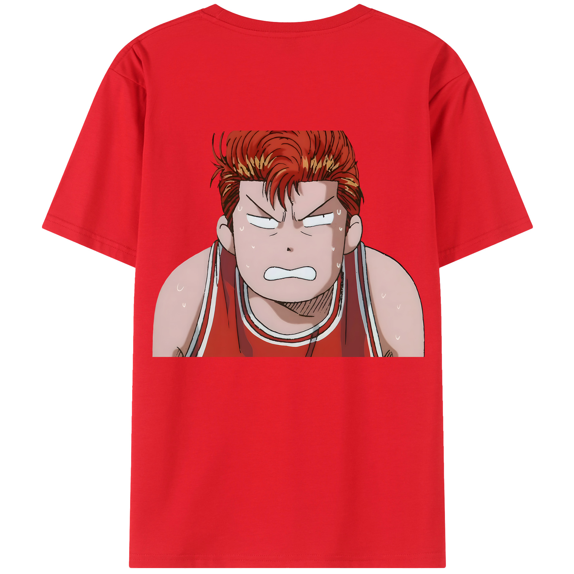 SLAM DUNK／スラムダンク 綿100％半袖Tシャツ（背面プリント）