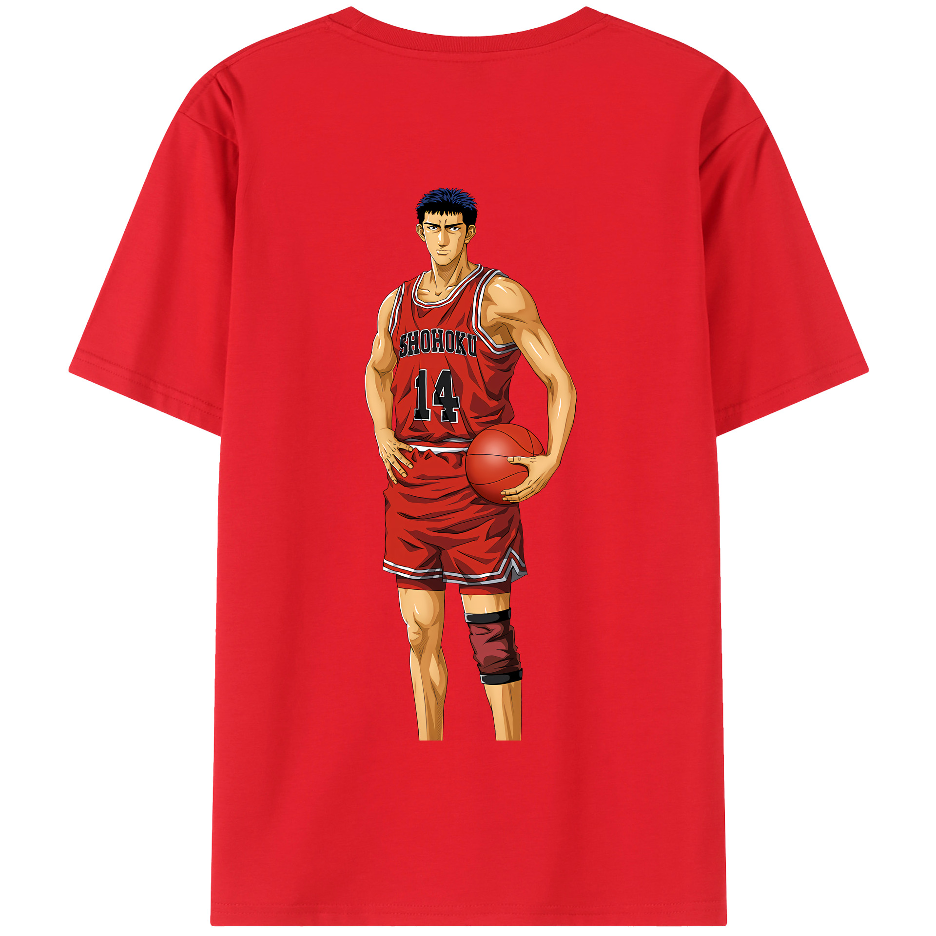 SLAM DUNK／スラムダンク 綿100％半袖Tシャツ（背面プリント）
