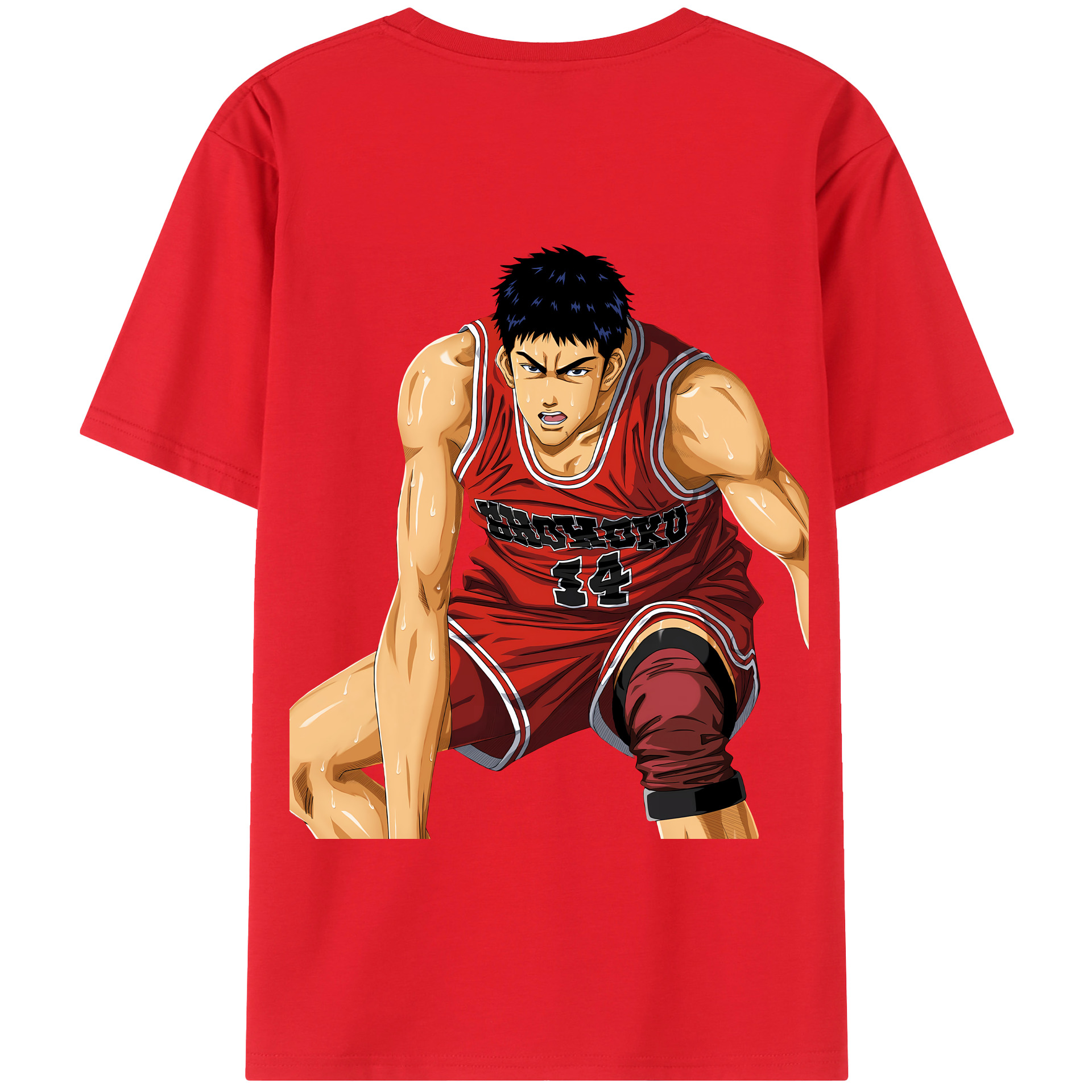 （画像用） SLAM DUNK／スラムダンク 綿100％半袖Tシャツ（背面プリント）