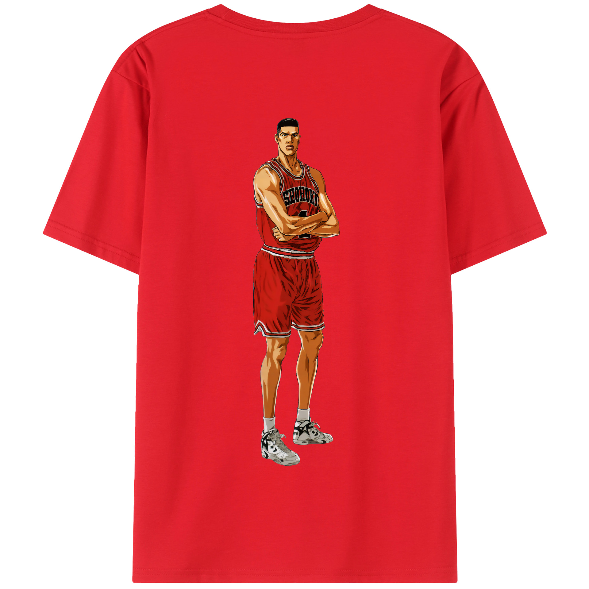 （画像用） SLAM DUNK／スラムダンク 綿100％半袖Tシャツ（背面プリント）