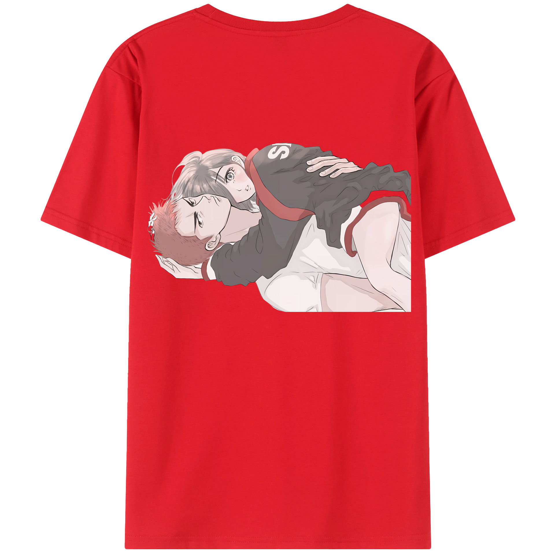 SLAM DUNK／スラムダンク 綿100％半袖Tシャツ（背面プリント）