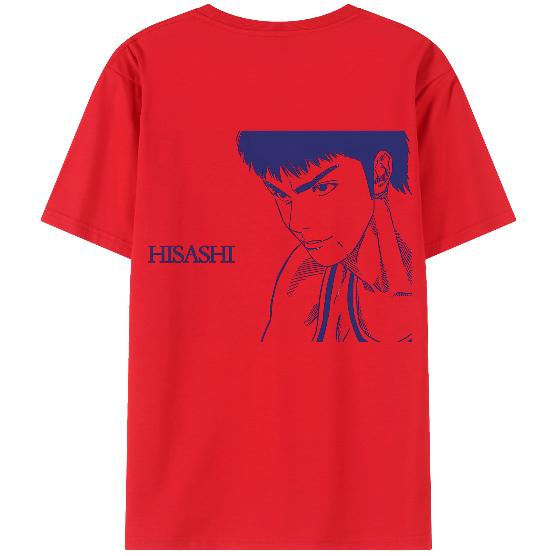SLAM DUNK／スラムダンク 綿100％半袖Tシャツ（背面プリント）