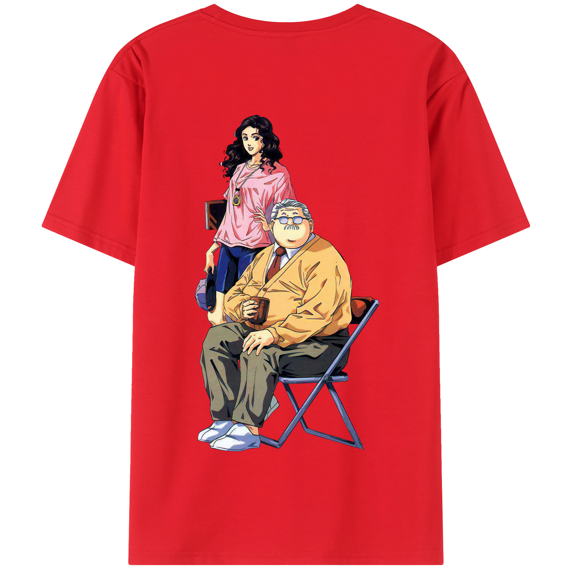 SLAM DUNK／スラムダンク 綿100％半袖Tシャツ（背面プリント）