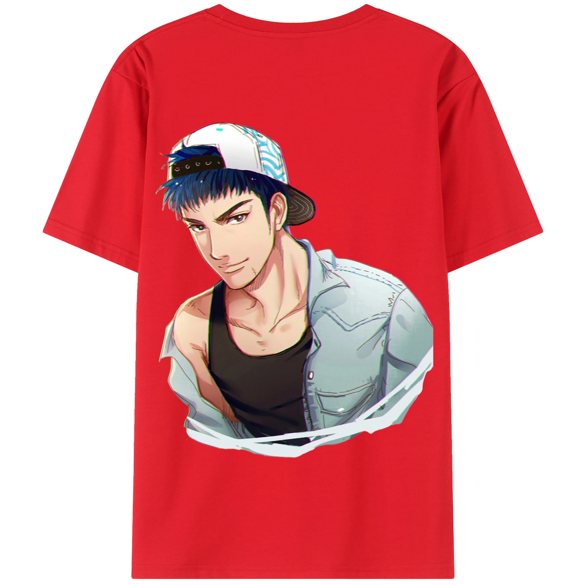 （画像用） SLAM DUNK／スラムダンク 綿100％半袖Tシャツ（背面プリント）