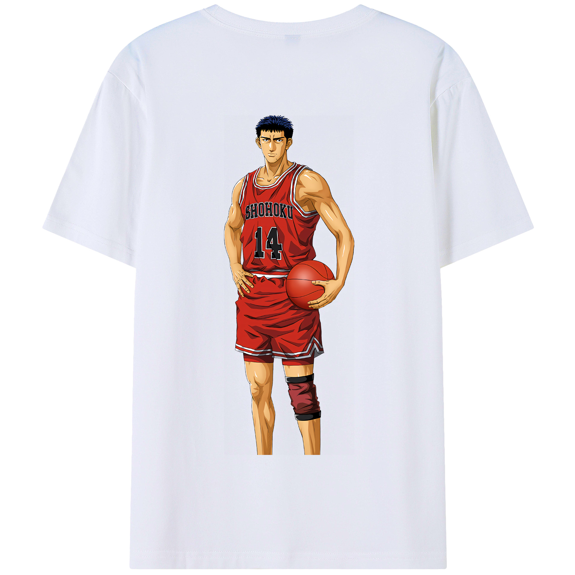 SLAM DUNK／スラムダンク 綿100％半袖Tシャツ（背面プリント）