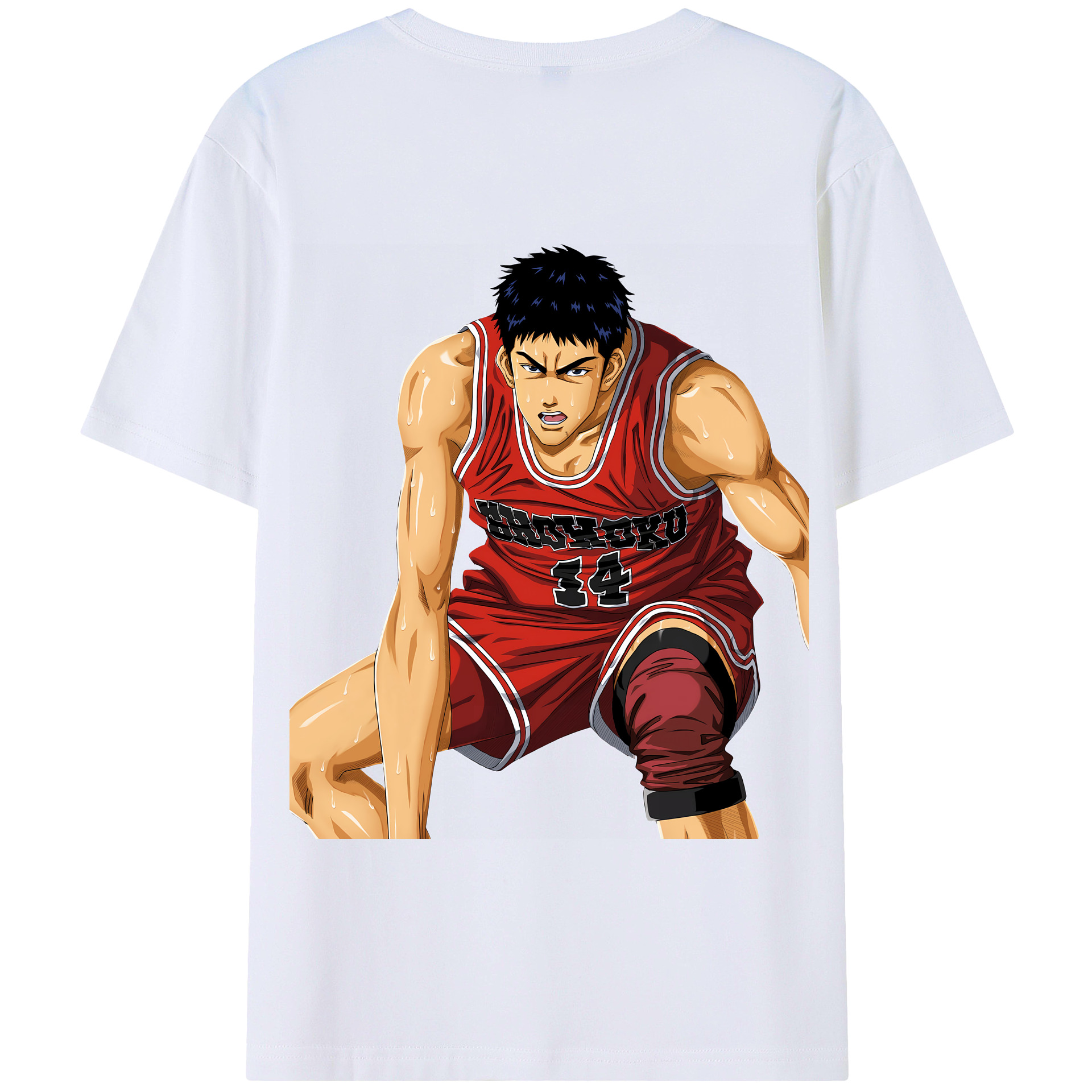 （画像用） SLAM DUNK／スラムダンク 綿100％半袖Tシャツ（背面プリント）