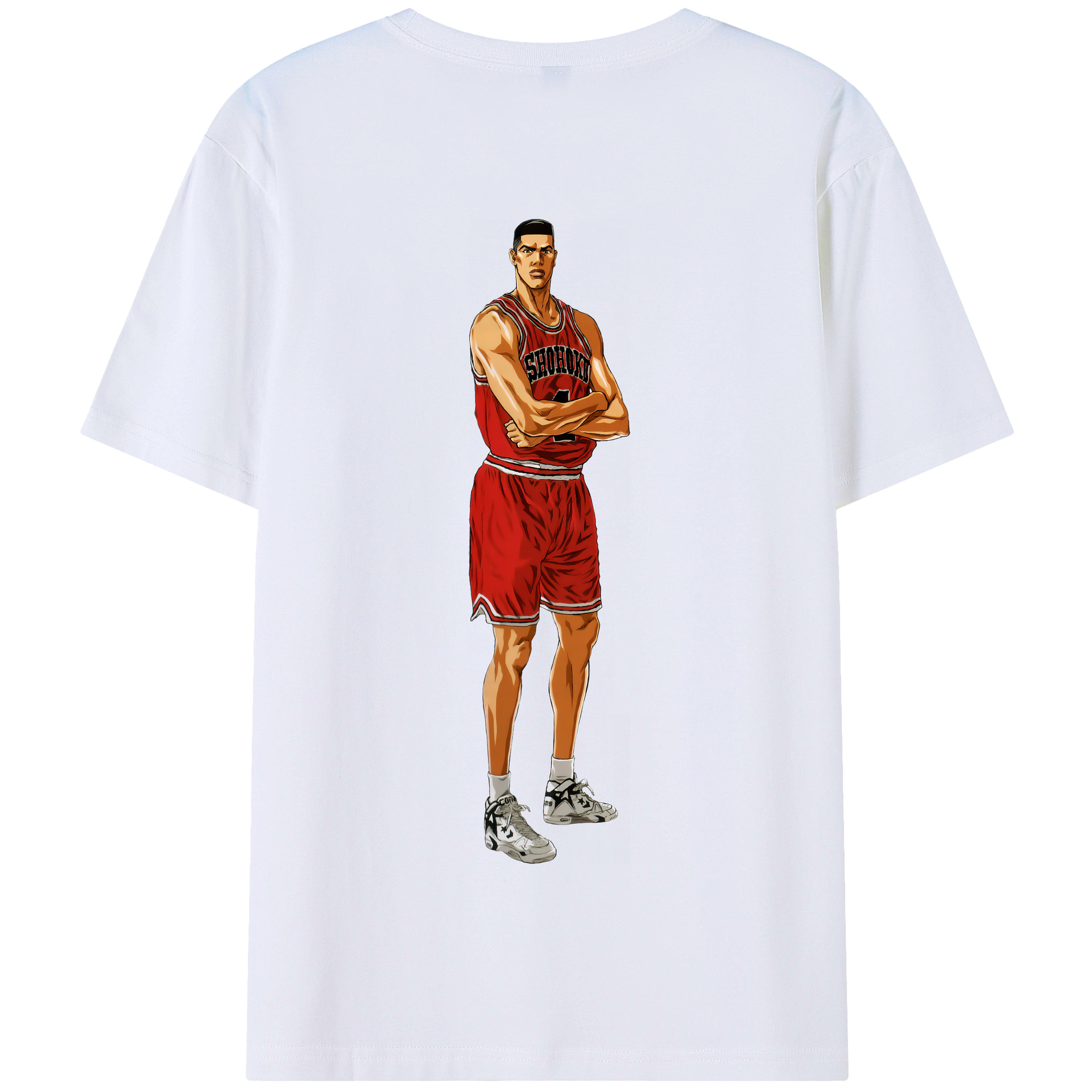 （画像用） SLAM DUNK／スラムダンク 綿100％半袖Tシャツ（背面プリント）