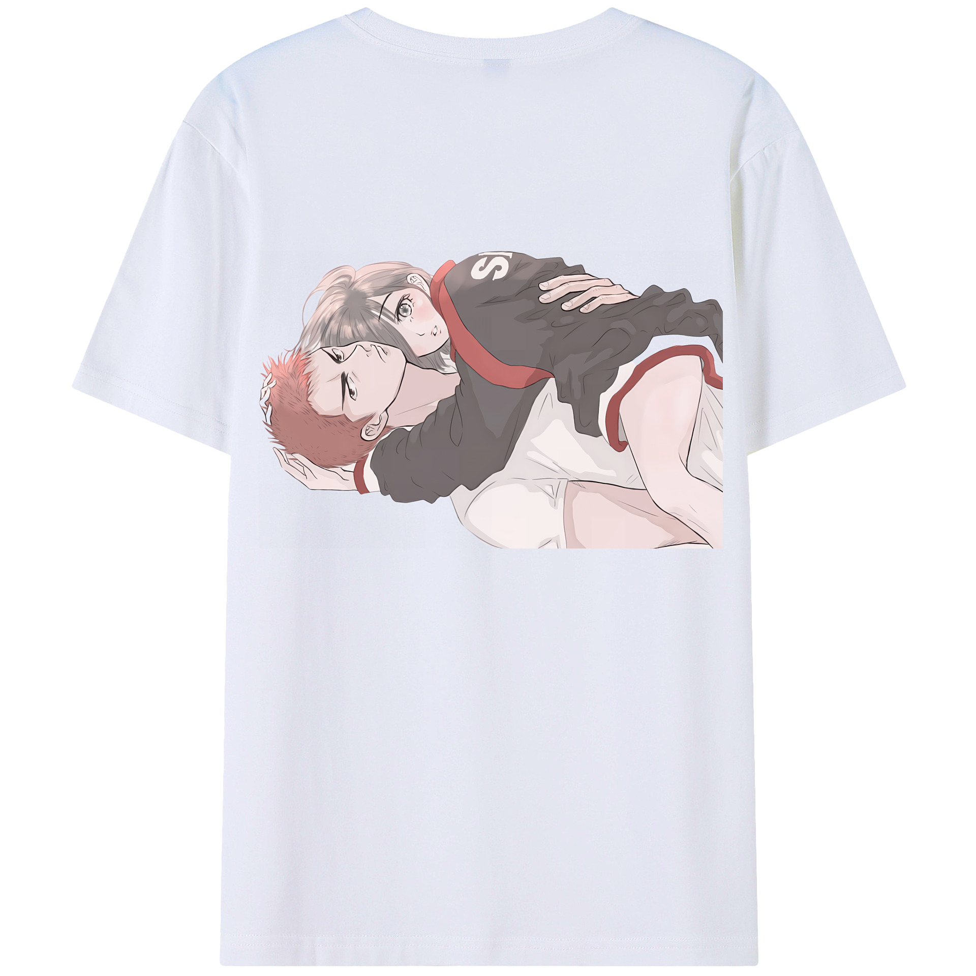 SLAM DUNK／スラムダンク 綿100％半袖Tシャツ（背面プリント）