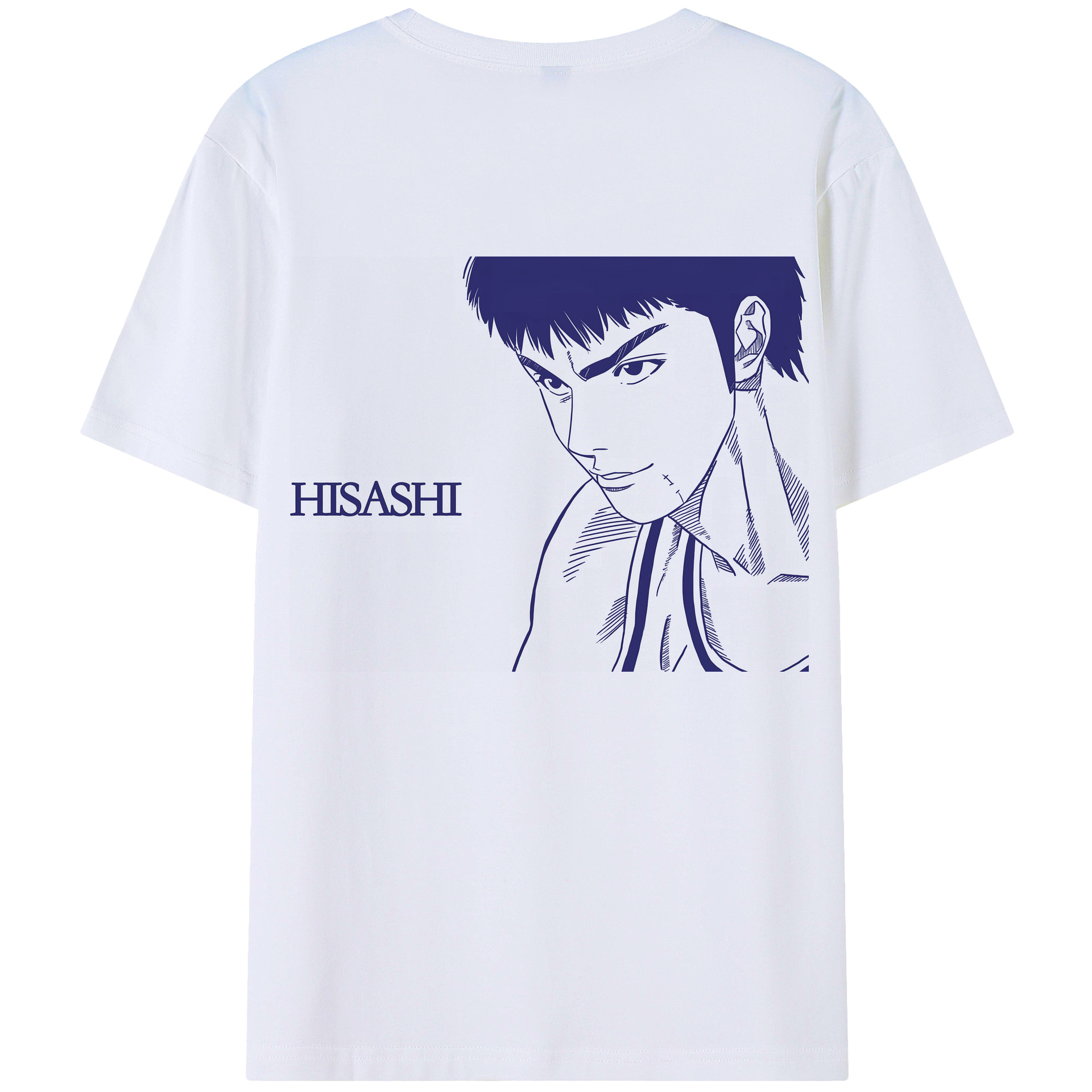 SLAM DUNK／スラムダンク 綿100％半袖Tシャツ（背面プリント）