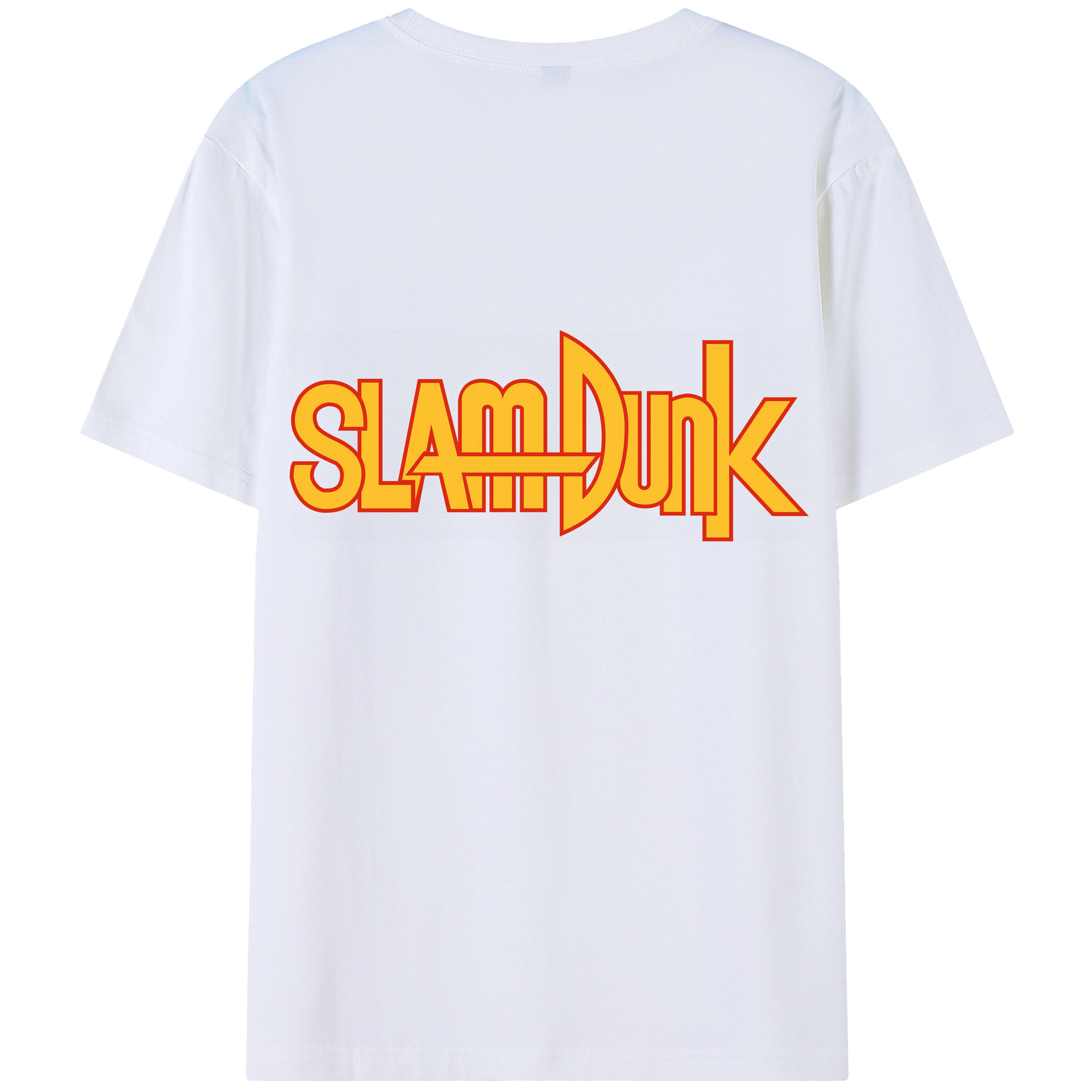 SLAM DUNK／スラムダンク 綿100％半袖Tシャツ（背面プリント）