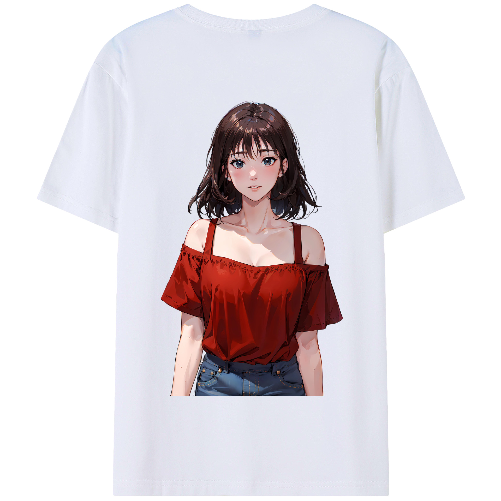 SLAM DUNK／スラムダンク 綿100％半袖Tシャツ（背面プリント）