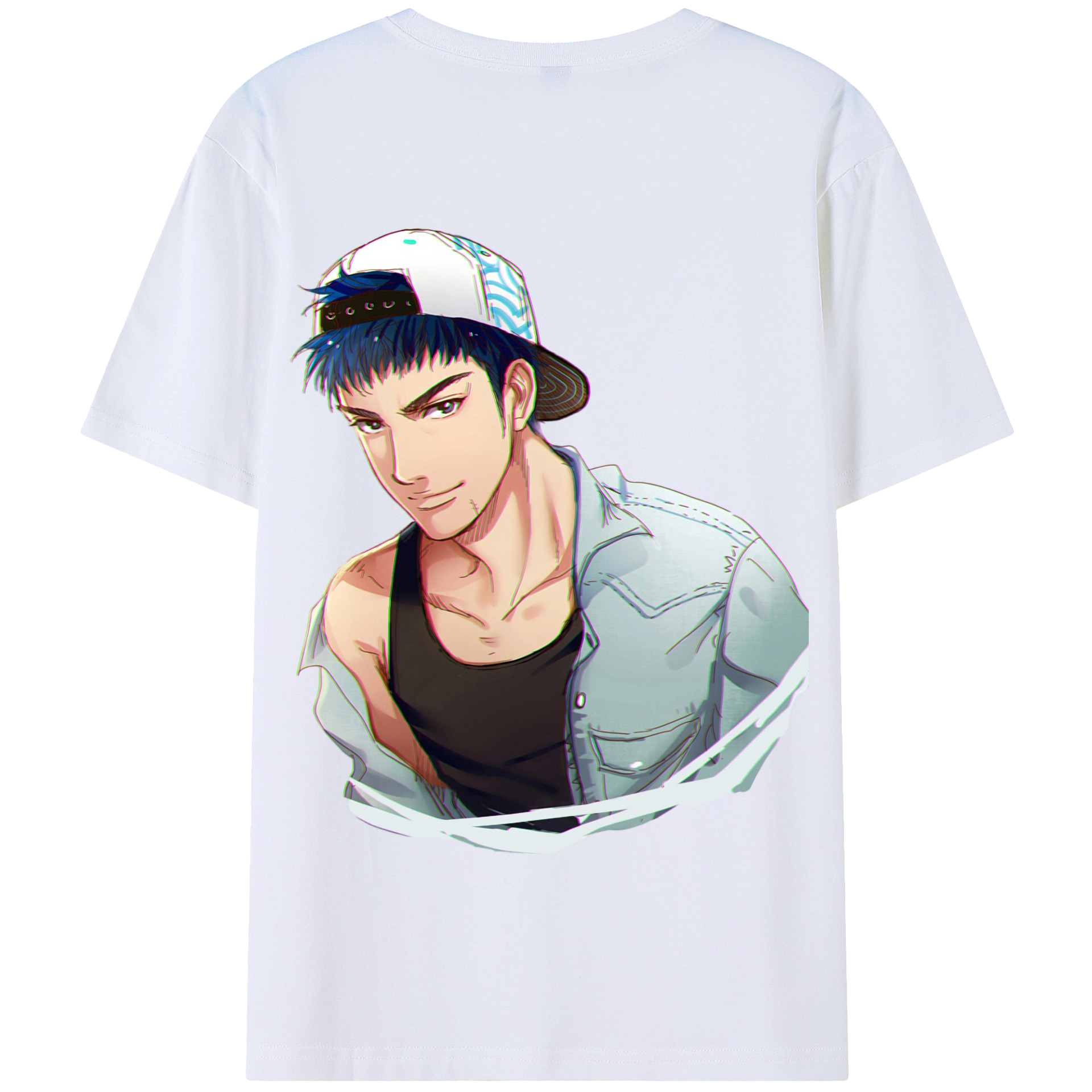 （画像用） SLAM DUNK／スラムダンク 綿100％半袖Tシャツ（背面プリント）
